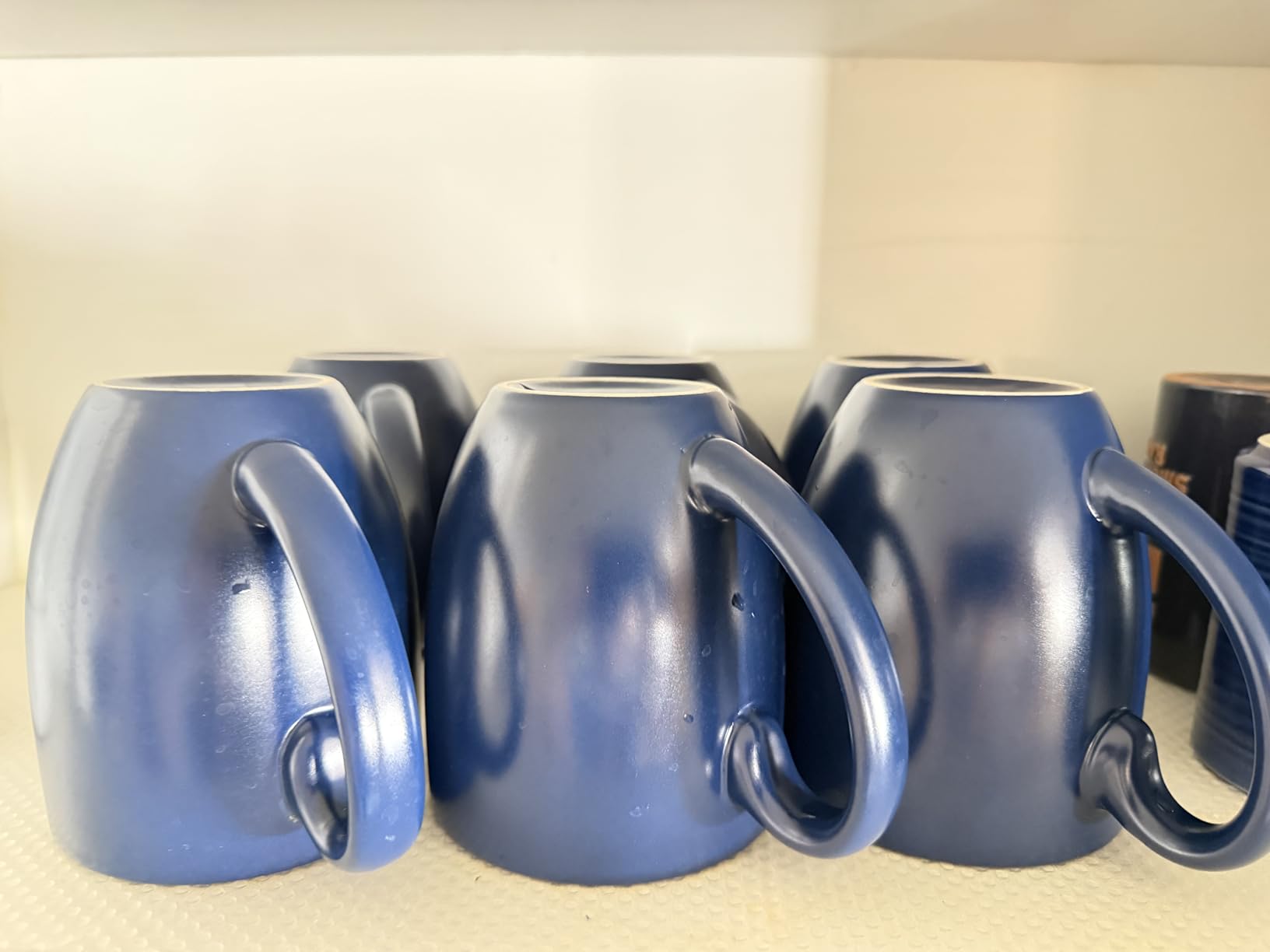AmorArc 16oz Coffee Mugs Set of 6, Large Ceramic Coffee Mugs for Man, Woman, Dad, Mom, Modern Coffee Mugs Set with handle for Tea/Latte/Cappuccino/Milk/Cocoa. Dishwasher&Microwave Safe, Multi customer photo 1