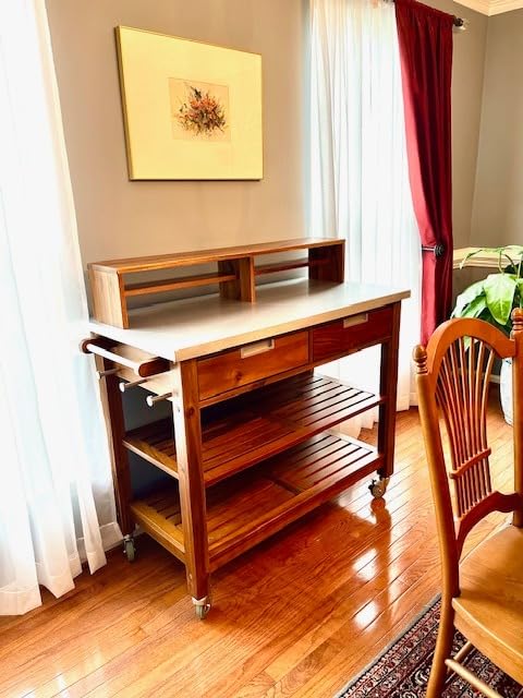 Homestyles Maho Golden Teak Potting Bench customer photo 1