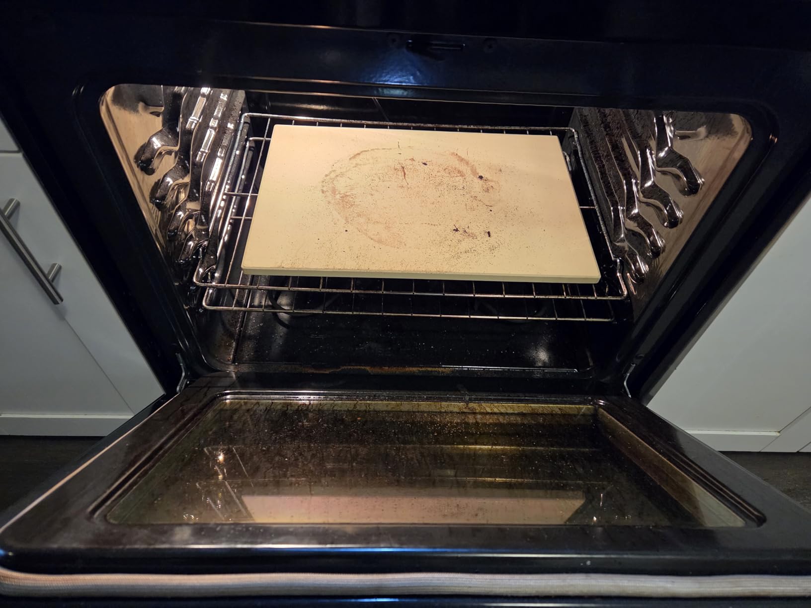 Unicook Large Pizza Stone for Oven 20 Inch, Rectangular Baking Stone 20
