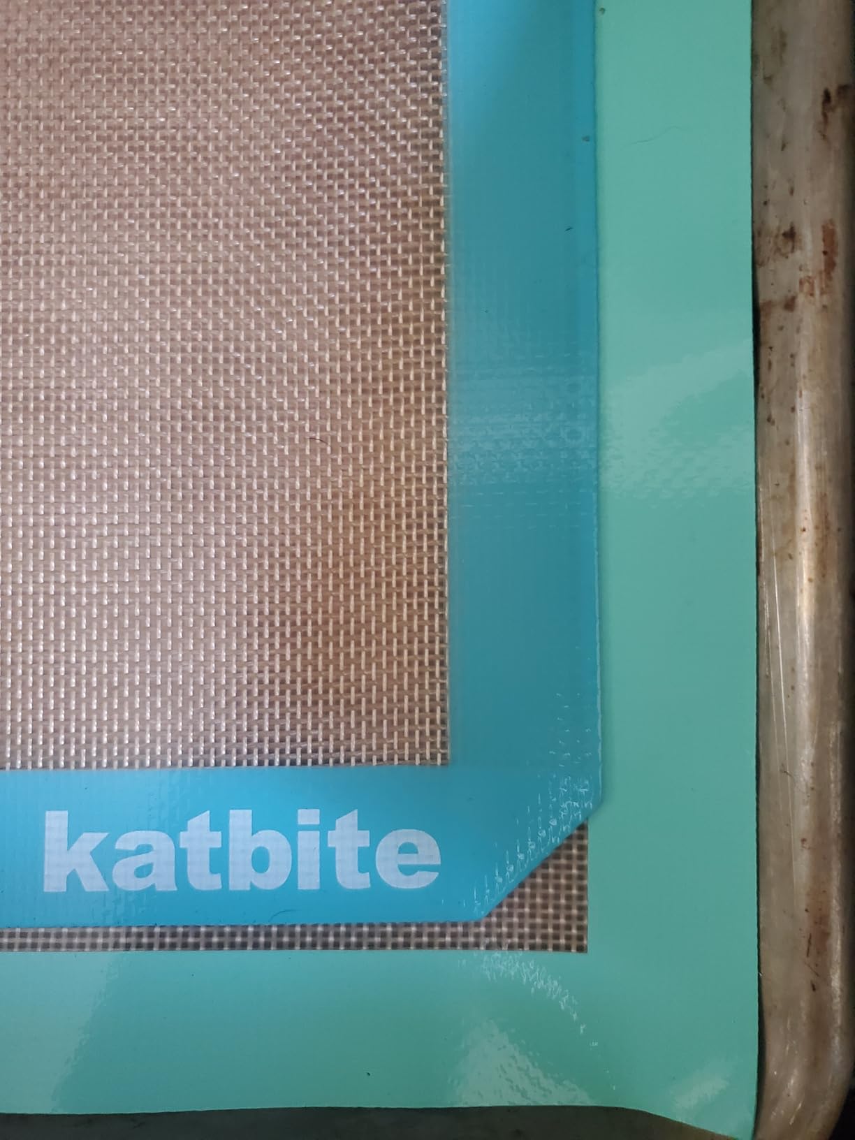 Katbite Large Baking Mat Set of 3-2 Half Sheets Mats (11 5/8