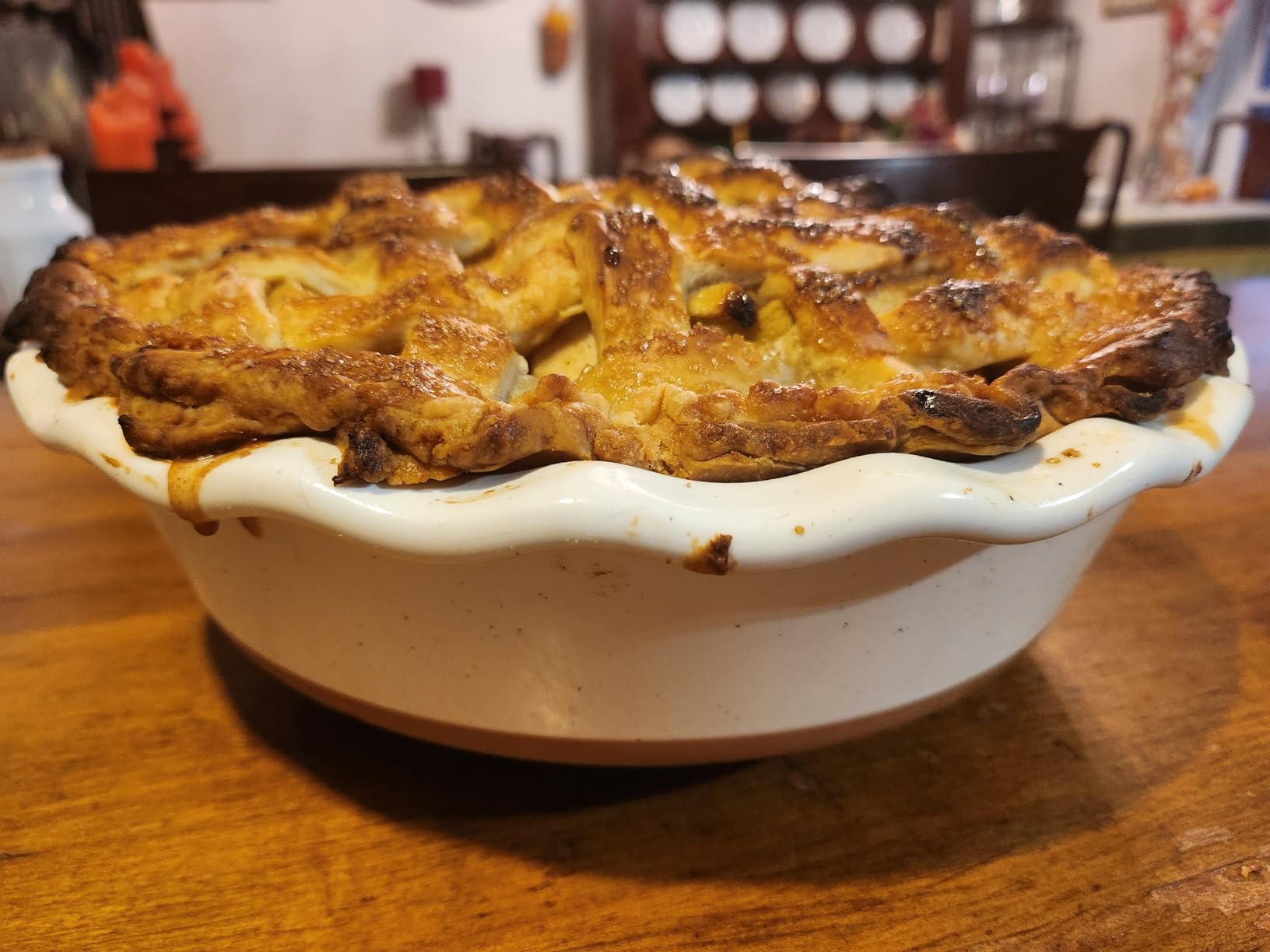 MORA Ceramic Pie Pan for Baking - 9 inch - Deep and Fluted Pie Dish customer photo 1
