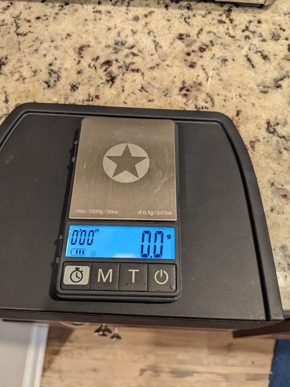 (Latest Version) Espresso Scale with Timer 1000g x 0.1g, Espresso Coffee Scale for Drip Tray, 35 Ounces/0.01oz,Coffee Scale Espresso with Silicone Mat,Large Backlit Display,Batteries customer photo 2