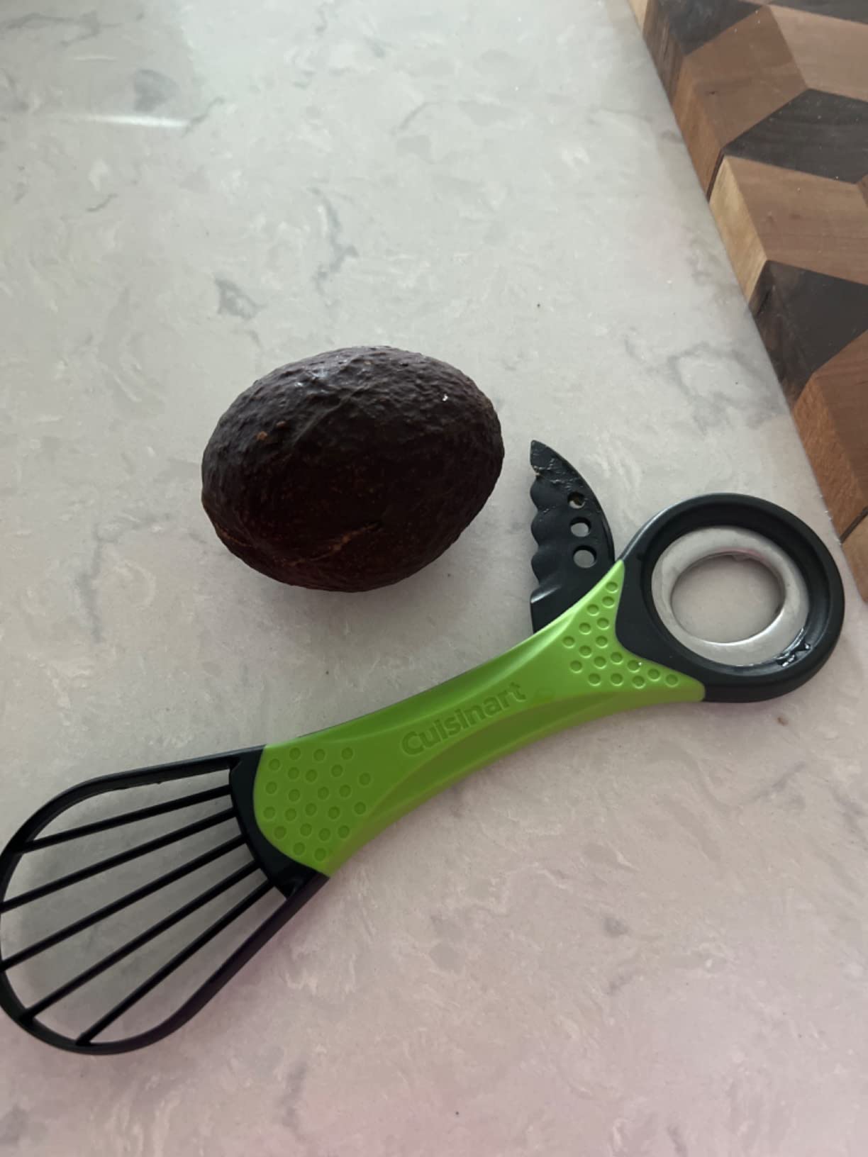 Cuisinart CTG-00-AVO 3-in-1 Avocado Tool,Black/Green customer photo 1