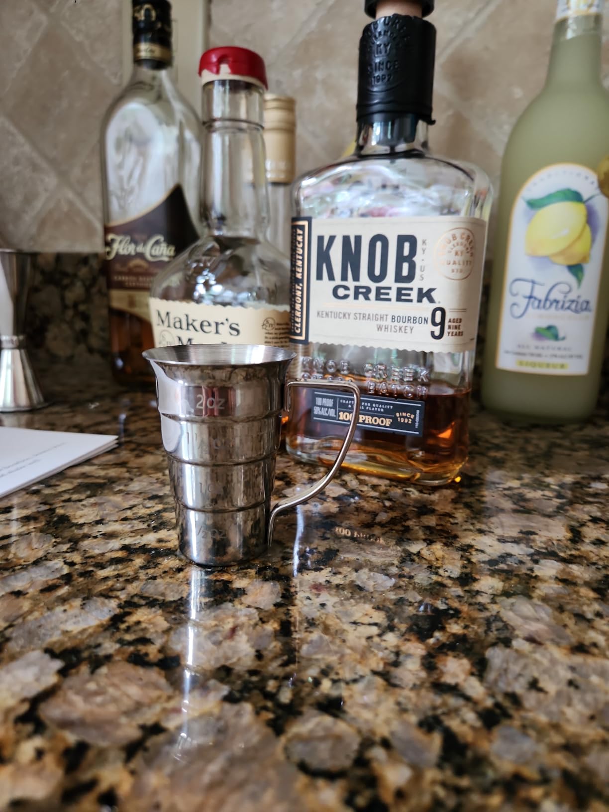 Viski Stepped Jigger With Handle, 4 Measurement Markings, Measuring Cup for Cocktail Recipes, 0.5 oz, 1 oz, 1.5 oz, & 2 oz, Stainless Steel customer photo 1