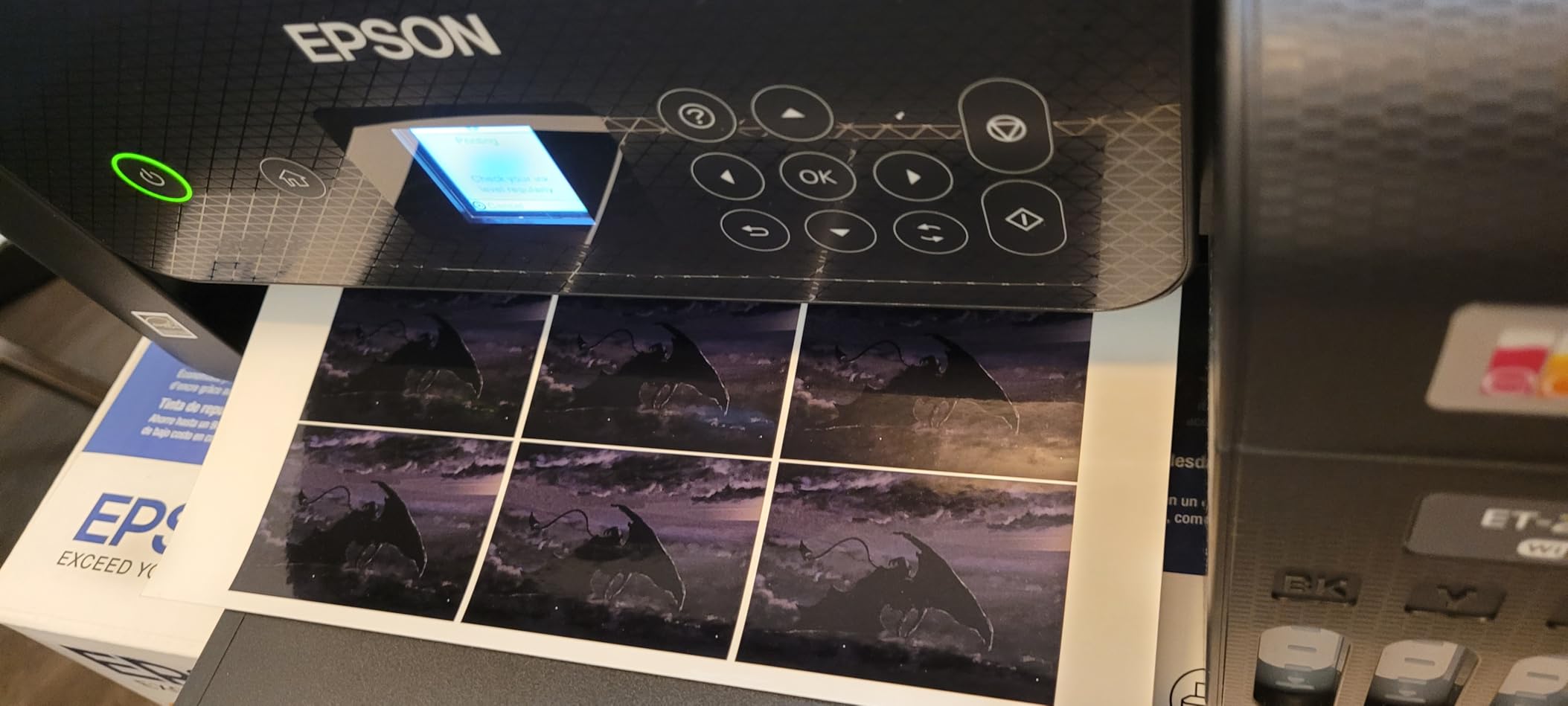 Epson EcoTank ET-2800 Wireless Color All-in-One Cartridge-Free Supertank with Scan and Copy, The Ideal Basic Home Printer - Black customer photo 2