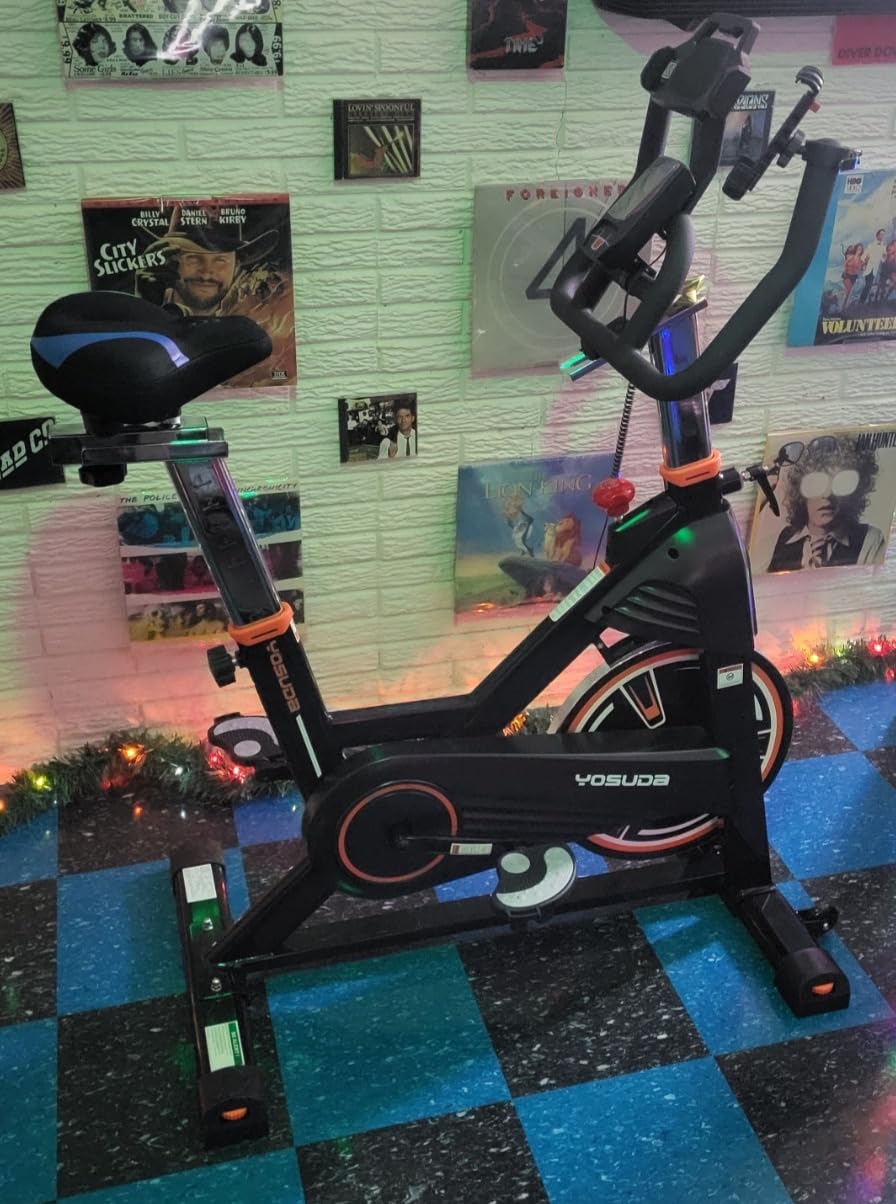 YOSUDA PRO Magnetic Exercise Bike 350 lbs Weight Capacity customer photo 2