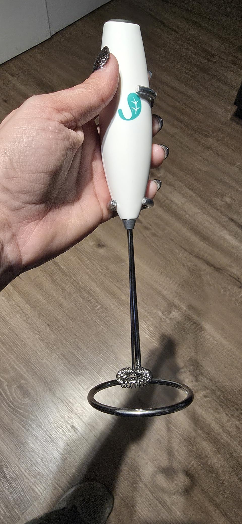 Jade Leaf Matcha - Electric Matcha Whisk & Milk Frother - Barista Style Preparation for Foamy Green Tea & Lattes - Great Gift idea customer photo 2