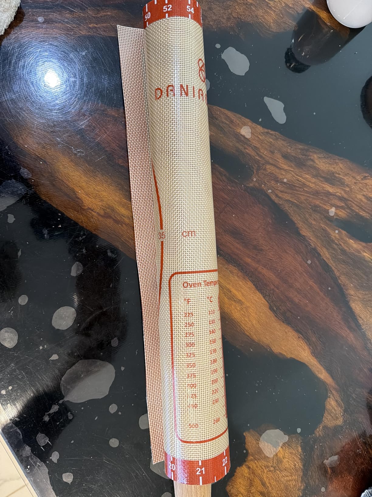 26x16 Inch Extra Thick Silicone Baking Mat with Measurements, Non-slip and Reusable - For Cookies, Bread, Pastry customer photo 2