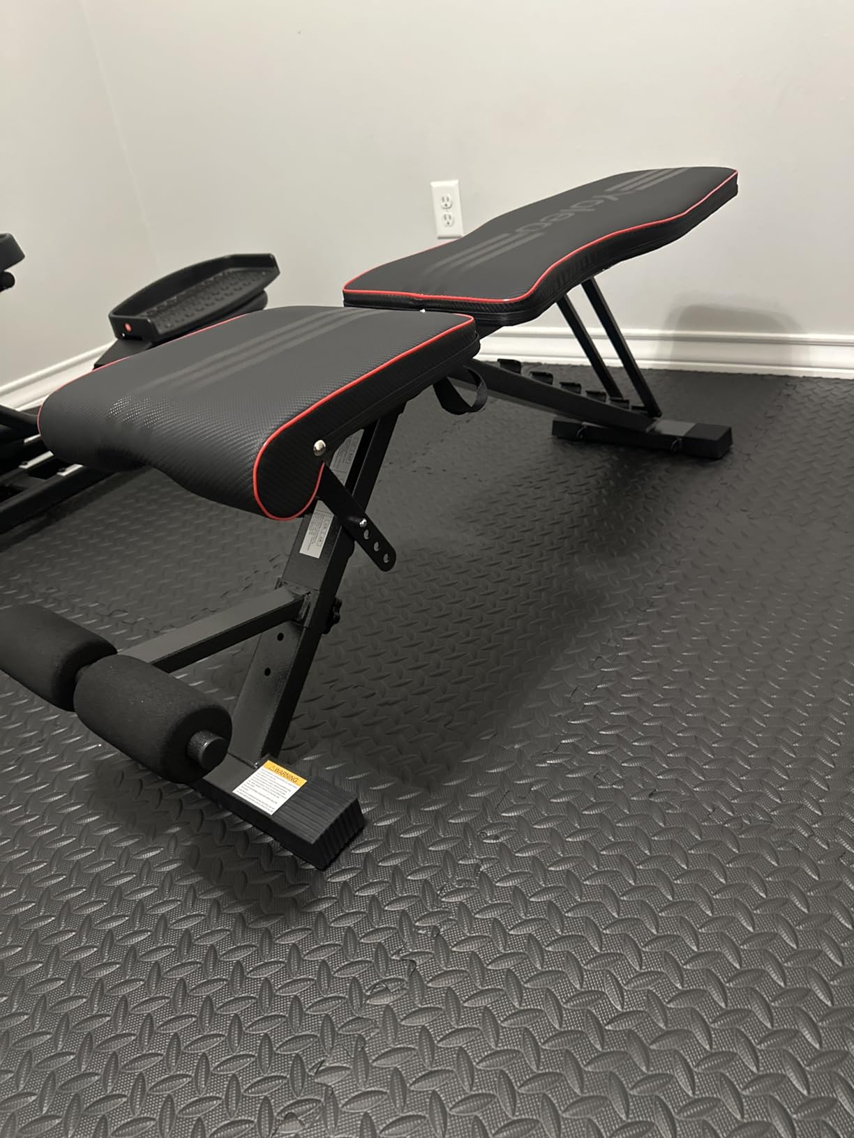 YOLEO Adjustable Weight Bench for Home Gym, ASTM-Certified 827LBS, 98% Pre-Assembled, Foldable Gym Bench with 84 Positions Incline Decline Flat, Wider Seat customer photo 2