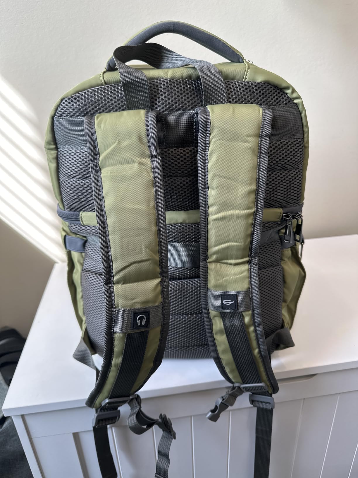 Cooler Backpack,Insulated Backpack Cooler Leakproof Double Deck Cooler Bag for Men Women RFID Lunch Backpack customer photo 2