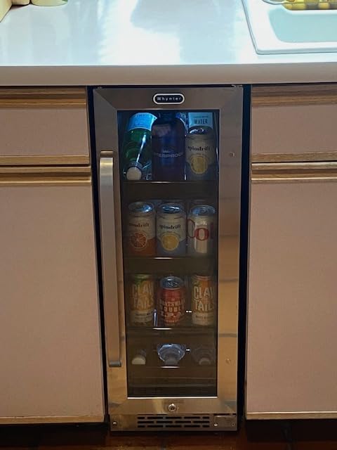 Whynter BBR-638SB Built-in Under Counter 12 inch Beverage Refrigerator and Cooler, Fridge with Glass Door, 2.0 Cubic Feet, Stainless, 75 Capacity customer photo 1