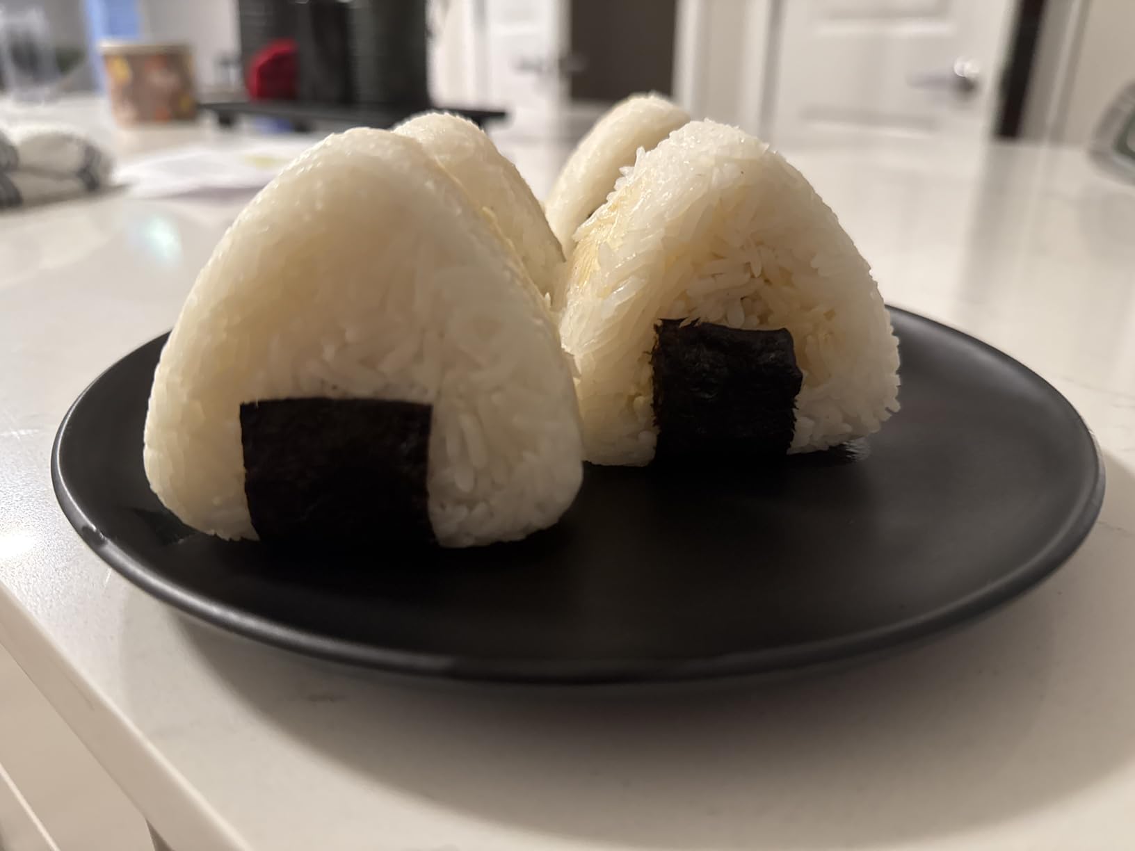 Onigiri Mold, 3 Pack Musubi Press Maker Triangle Rice Ball Mold Maker for Kid Lunch Bento and Home DIY customer photo 2