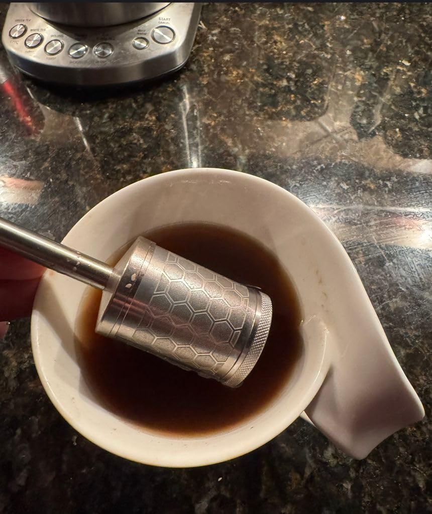 FinalPress Original Coffee & Tea Maker - Portable Stainless Steel Micro French Press - Patented 3-in-1 Technology for Hot, Iced & Cold Brew - Perfect for Home, Camping & Travel customer photo 1