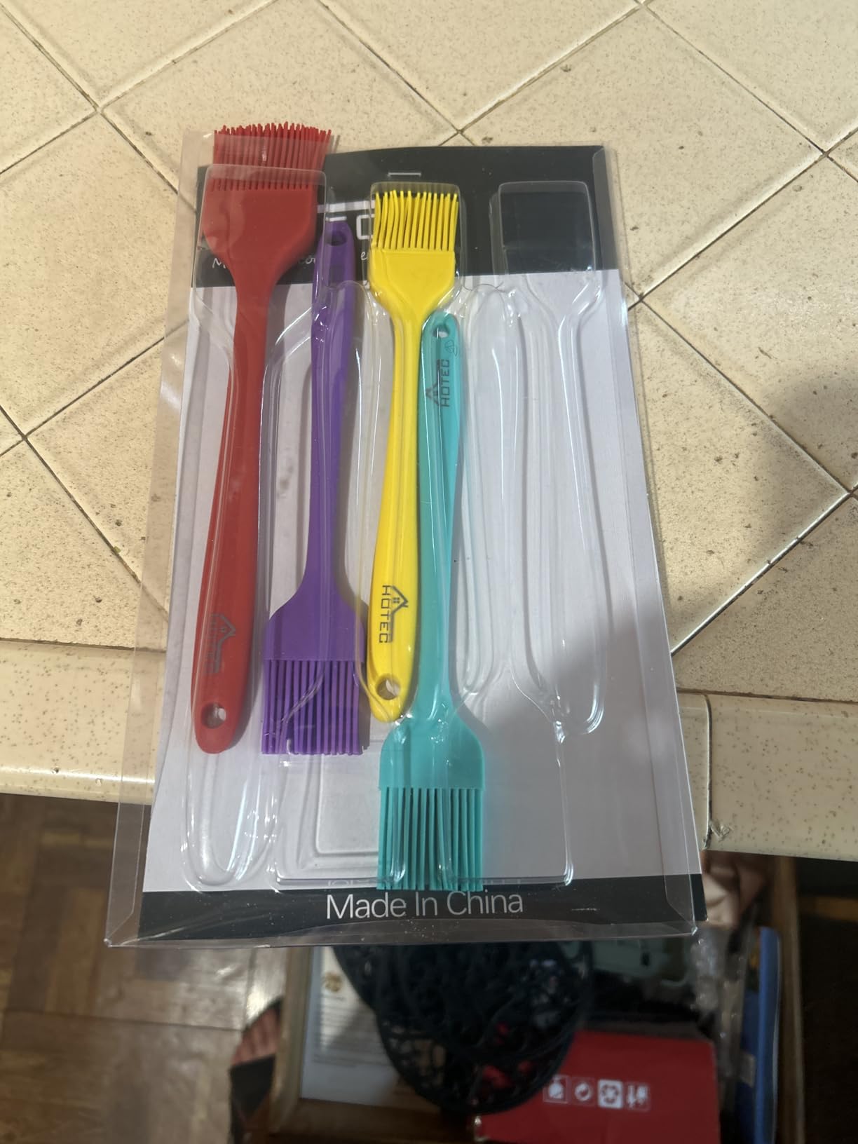 HOTEC 600 Heat Resistant Basting Brushes, BPA Free Silicone Pastry Brush, Dishwasher Safe (Black 2) customer photo 1