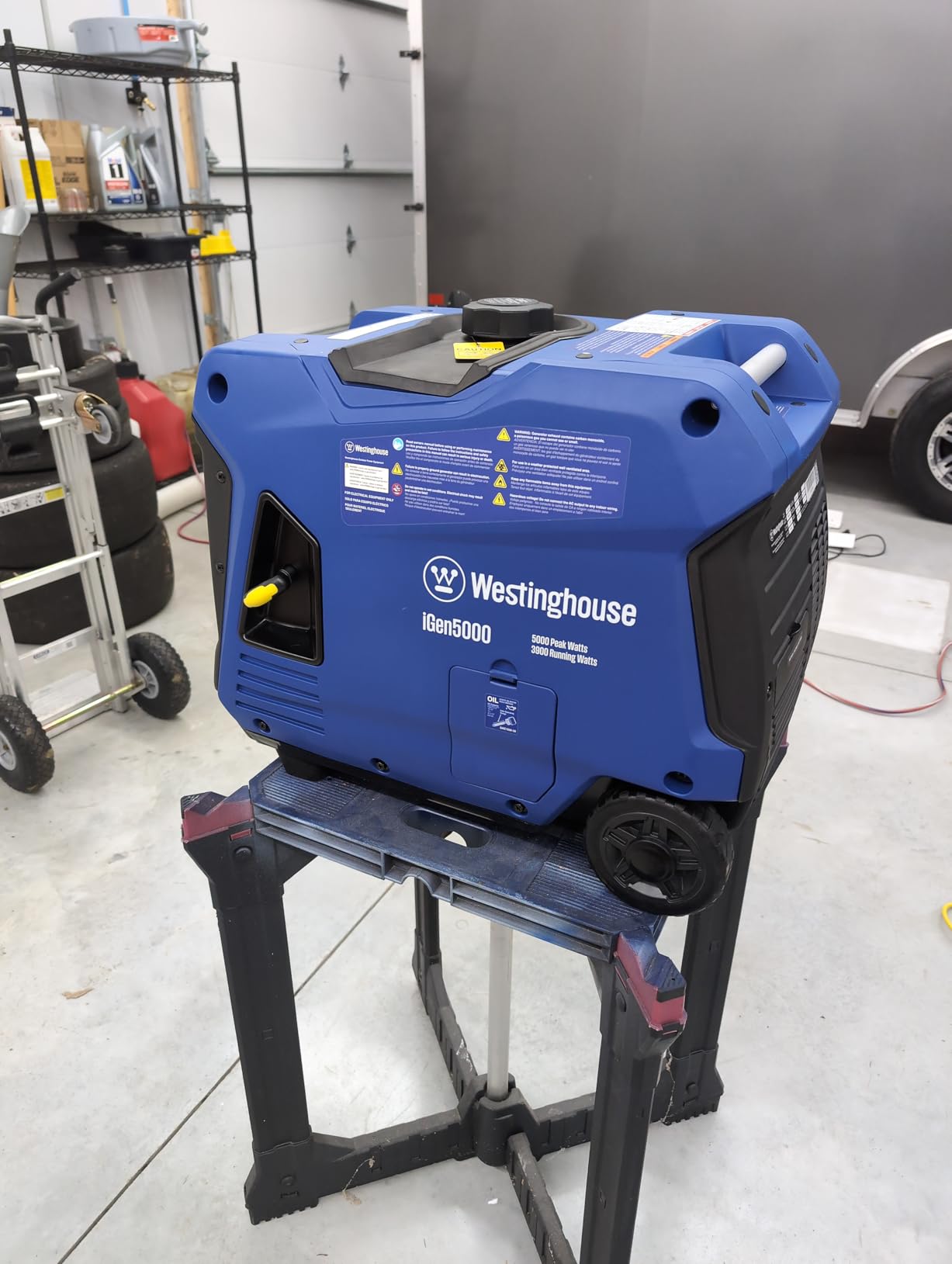Westinghouse 5000 Peak Watt Super Quiet Dual Fuel Portable Inverter Generator, Remote Electric Start, Gas & Propane Powered, RV Ready 30A Outlet, Parallel Capable customer photo 2