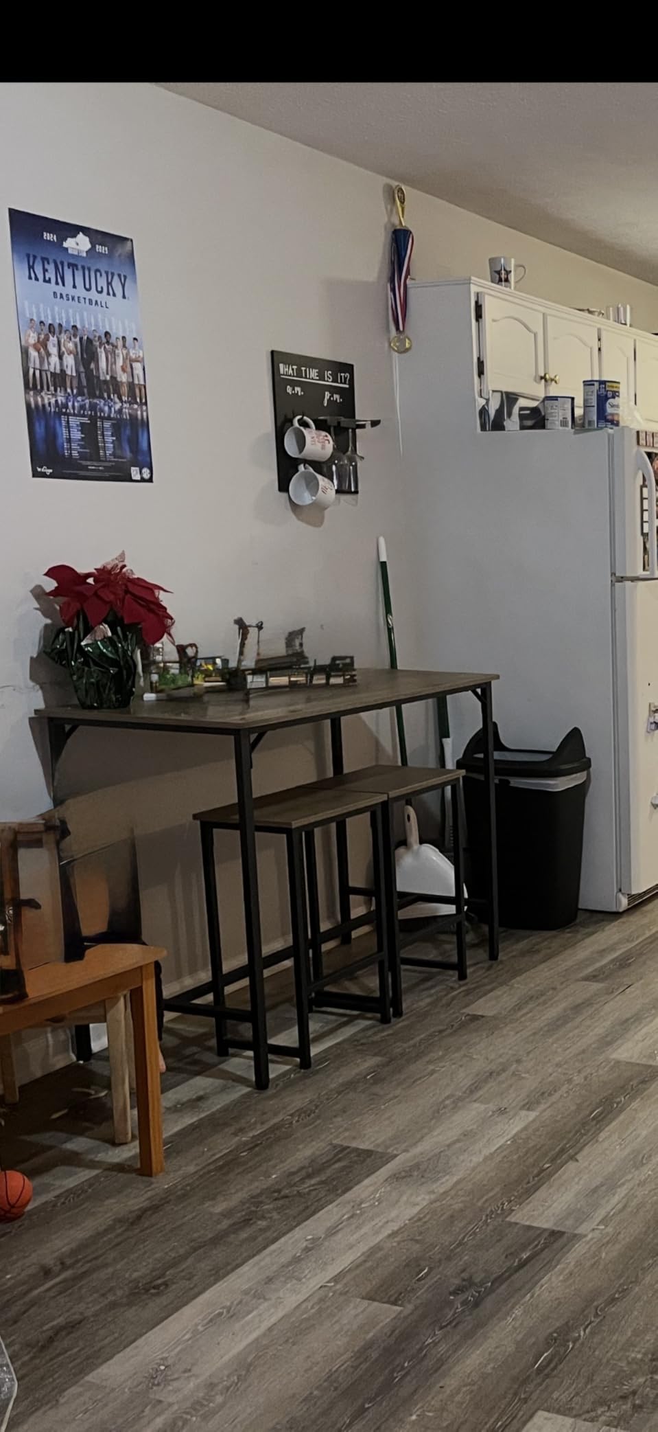 Yaheetech 3 Piece Dining Table Set, 47.5