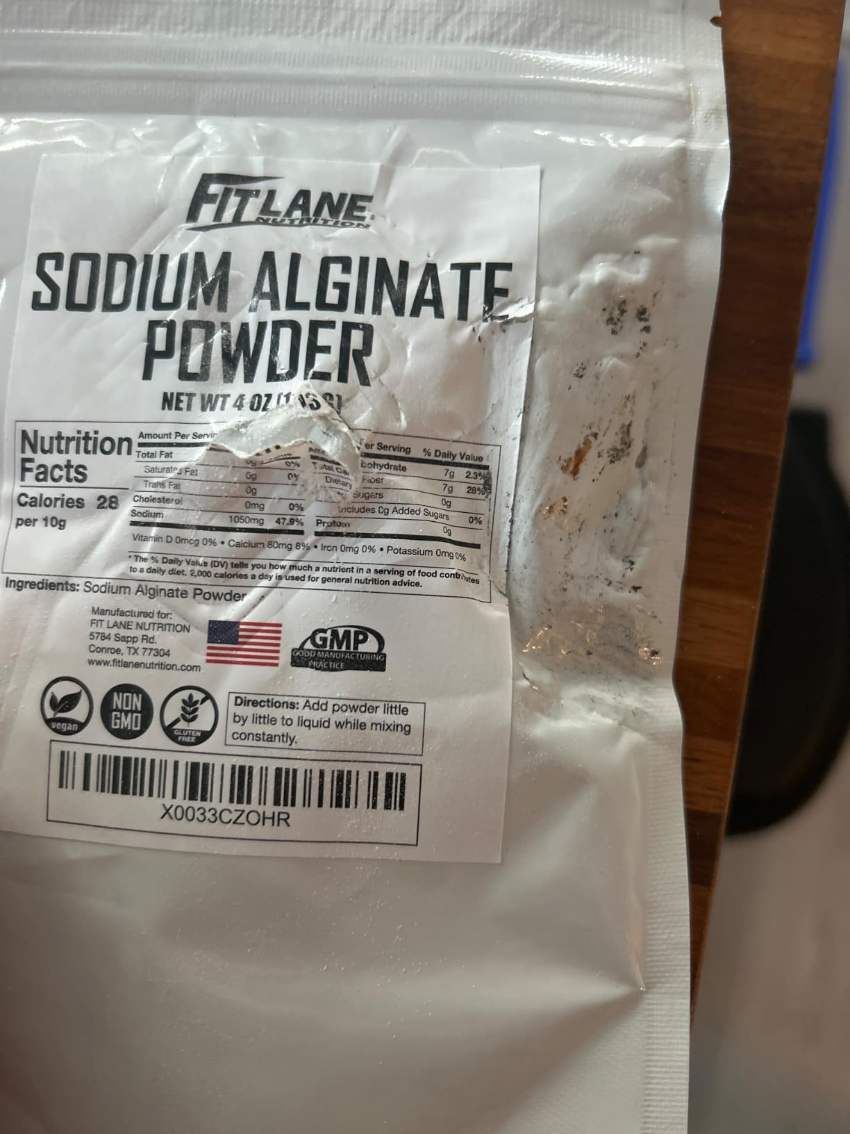 Sodium Alginate Powder 4 oz - Pure Food Grade Bulk Ingredient for Thickening, Premium Molecular Gastronomy Component customer photo 2
