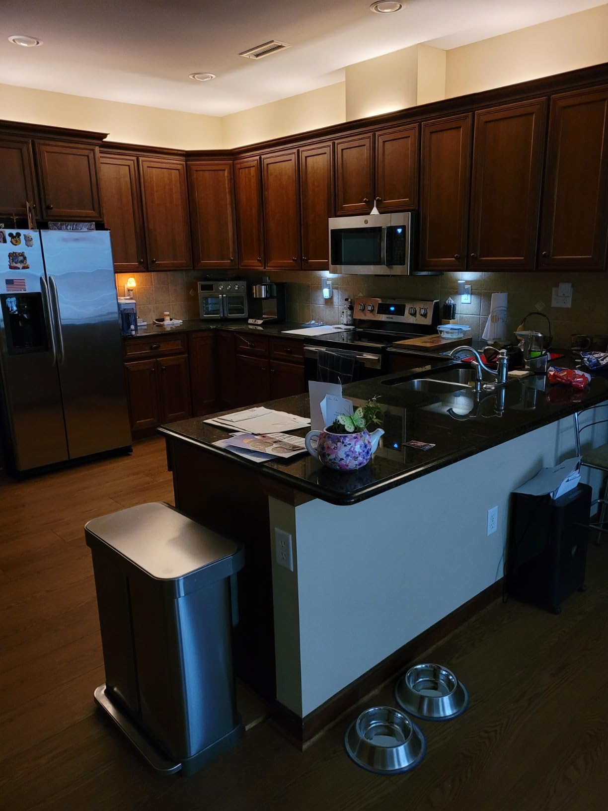 Plug in Under Cabinet Lighting Kit, Dimmable Kitchen Undercounter Lights, White & Color Ambiance Smart LED Bar Compatible with Alexa, Google Home. Under Counter Lights for Shelf, Sink, Desk, Closet. customer photo 2