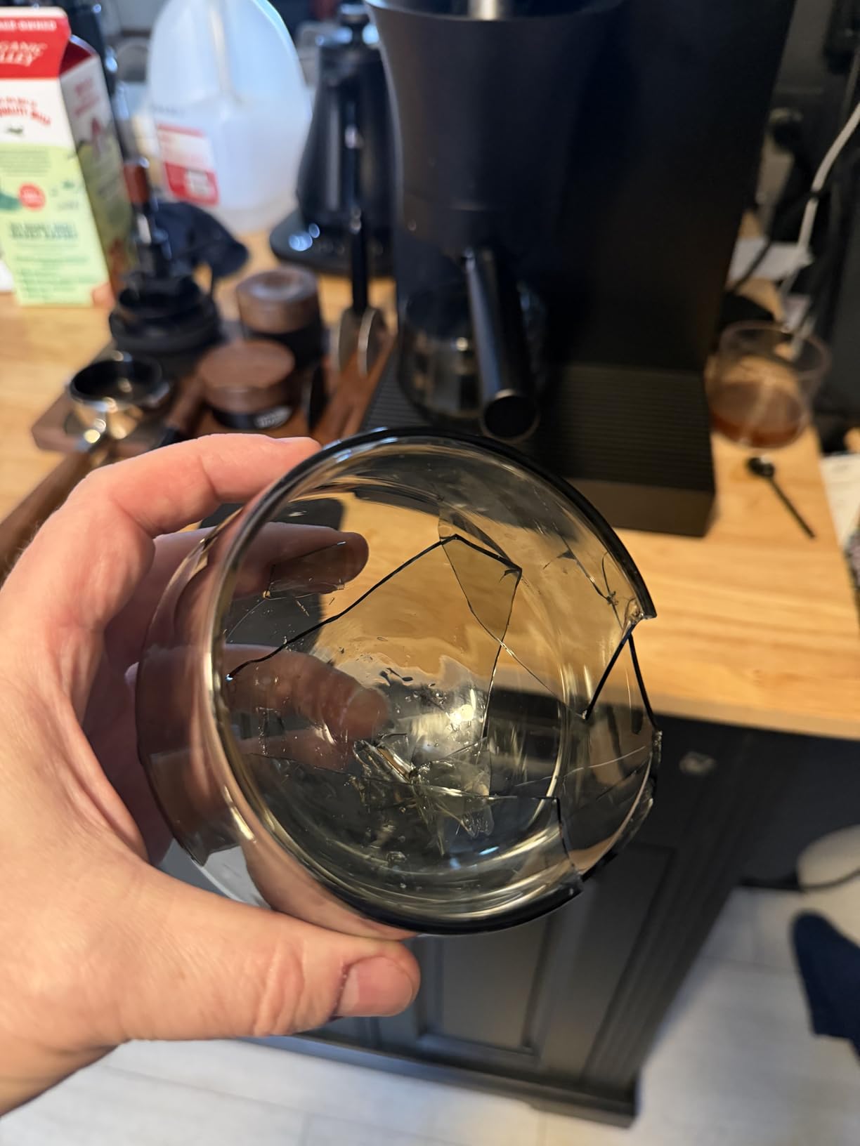 IMAGINE Coffee Cups - Handcrafted Double-Wall Glass Cups (Set of Two, 8.5oz/250ml) - Perfect for Latte Art and Espresso - Durable Borosilicate Glass - Ideal Gift for Coffee Mugs Lovers - Latte customer photo 1