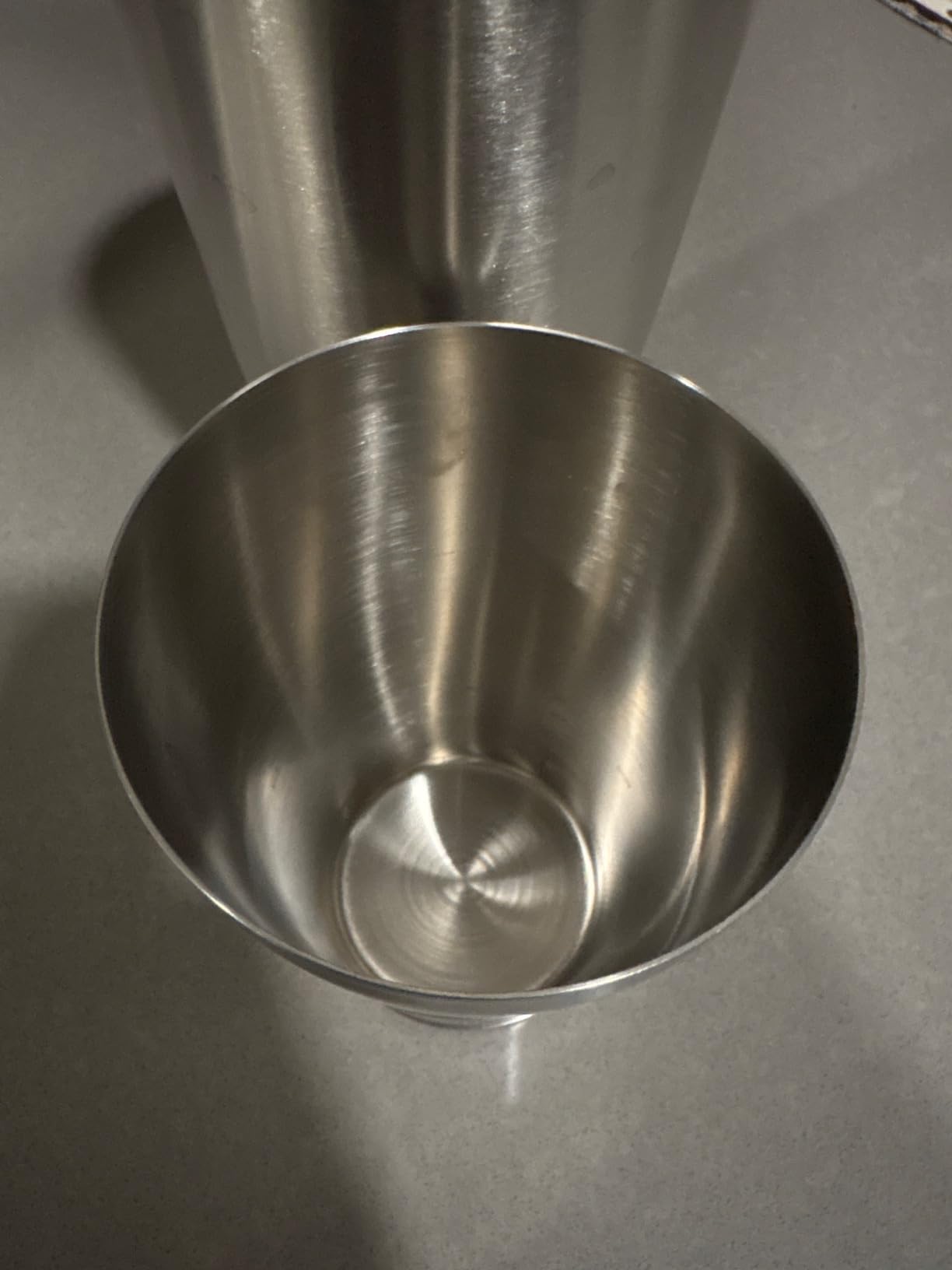 American Metalcraft BSSET Boston Shaker Set, Stainless Steel, Weighted, 18 oz. and 28 oz. customer photo 1