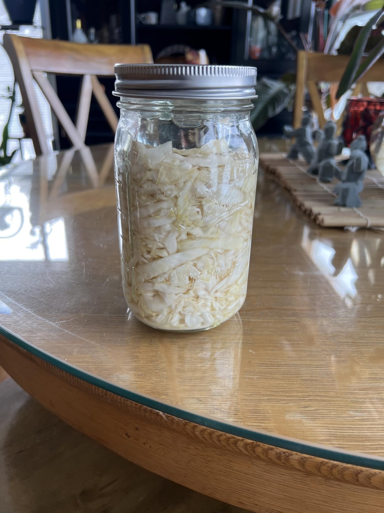 Elementi Fermentation Weight Set of 2 - Easy to Use Glass Fermenting Weights, Perfect Fit for Wide Mouth Mason Jars customer photo 2