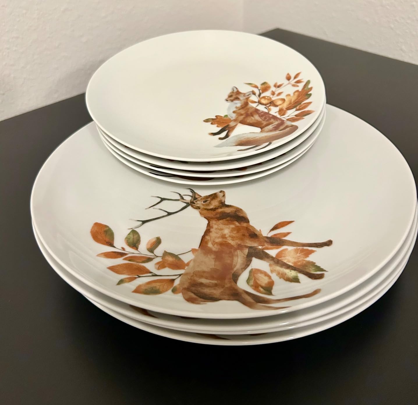 Certified International Bee Sweet 12-Piece Melamine Dinnerware Set, Service for 4, Bee & Floral Plates and Bowls customer photo 1