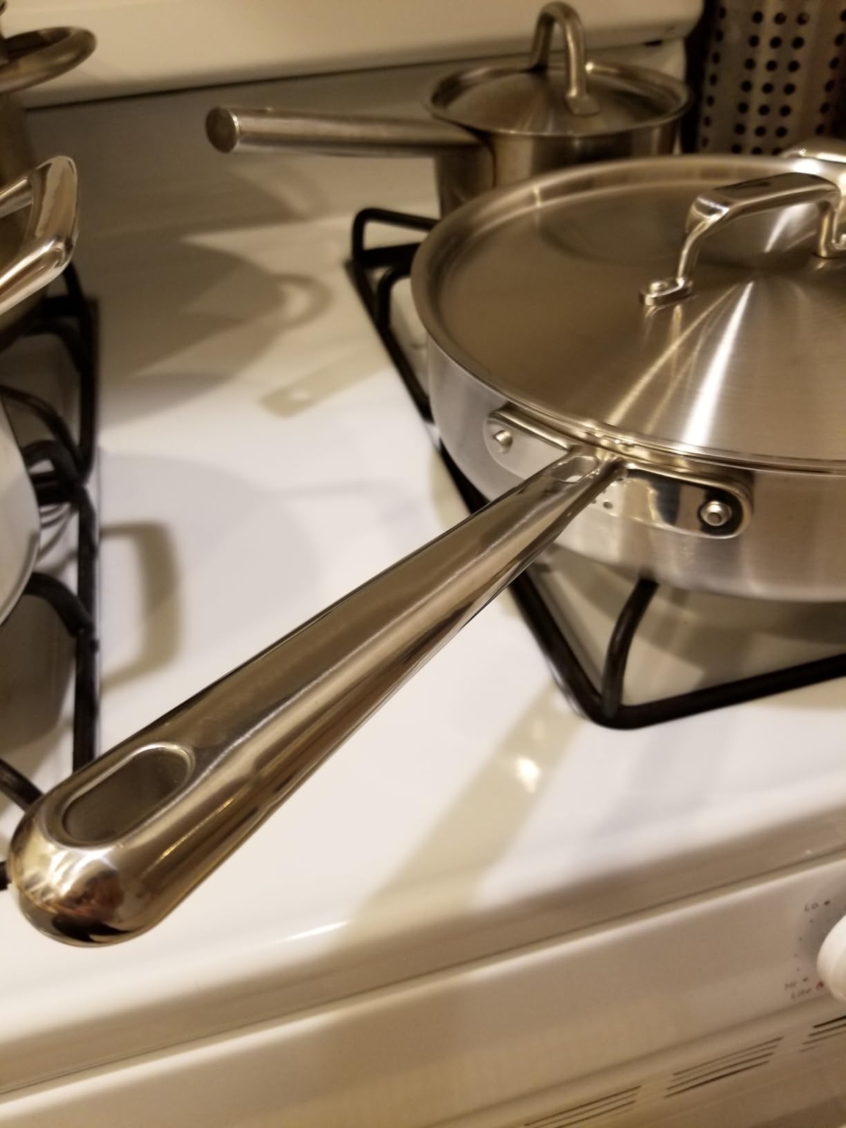 Misen 5-Ply Stainless Steel Sauté Pan with Lid - Versatile, Durable, Dishwasher and Oven Safe - Even Heating, Ergonoic Stay-Cool Handle - For Searing, Braising, and More - 3 QT customer photo 2