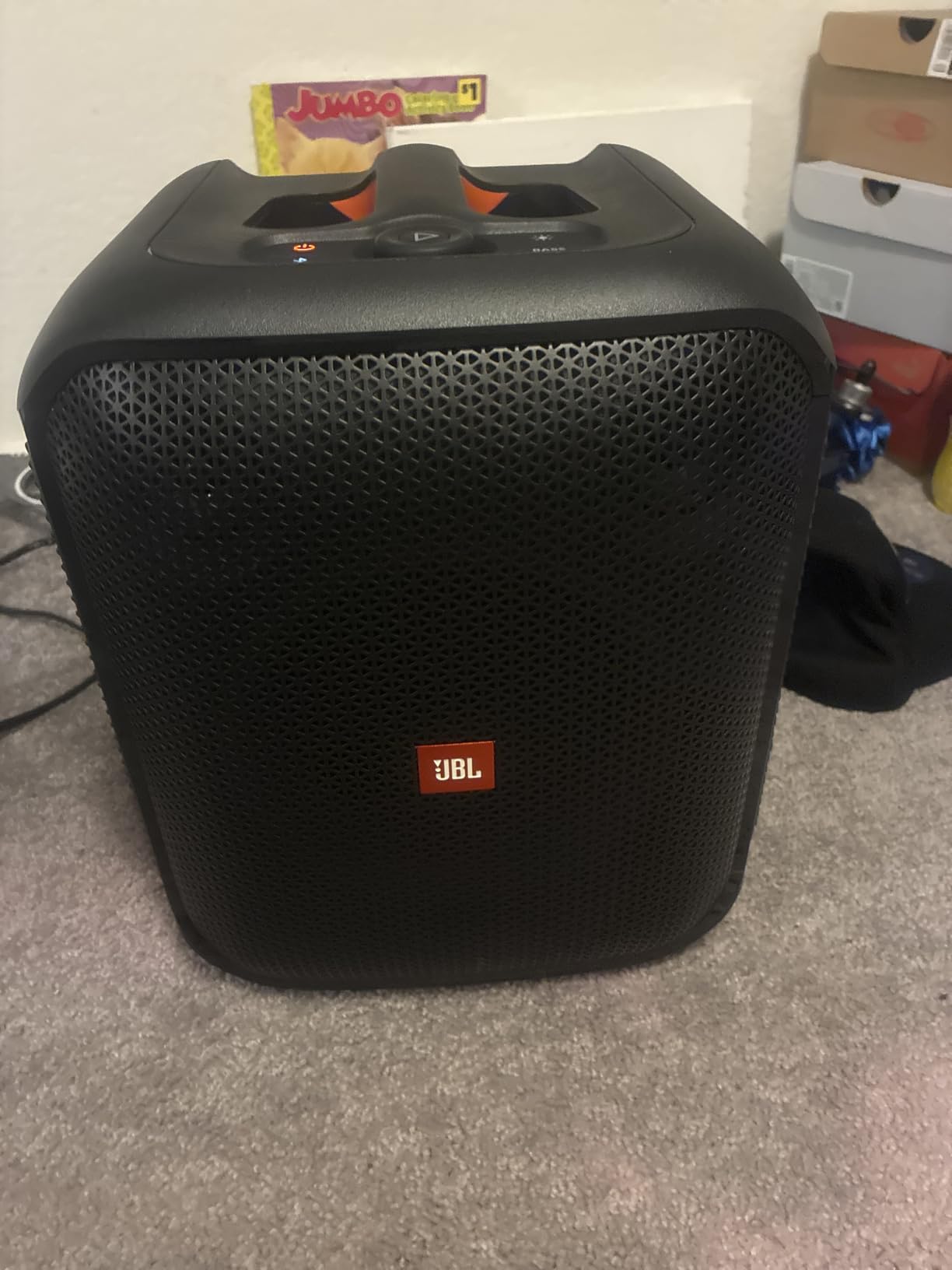 JBL Partybox Encore Essential: 100W Sound, Built-in Dynamic Light Show, and Splash Proof Design, Black customer photo 2