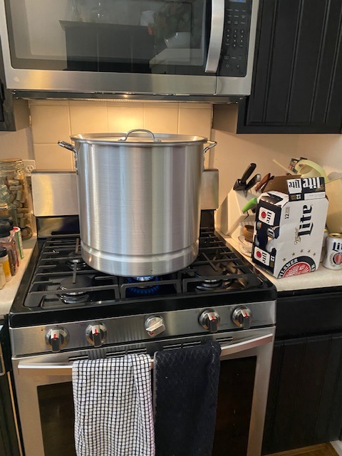 IMUSA Big 40 Qt Tamale Steamer Vaporera Stock Pot Aluminum Tamalera 10 Gallons customer photo 1