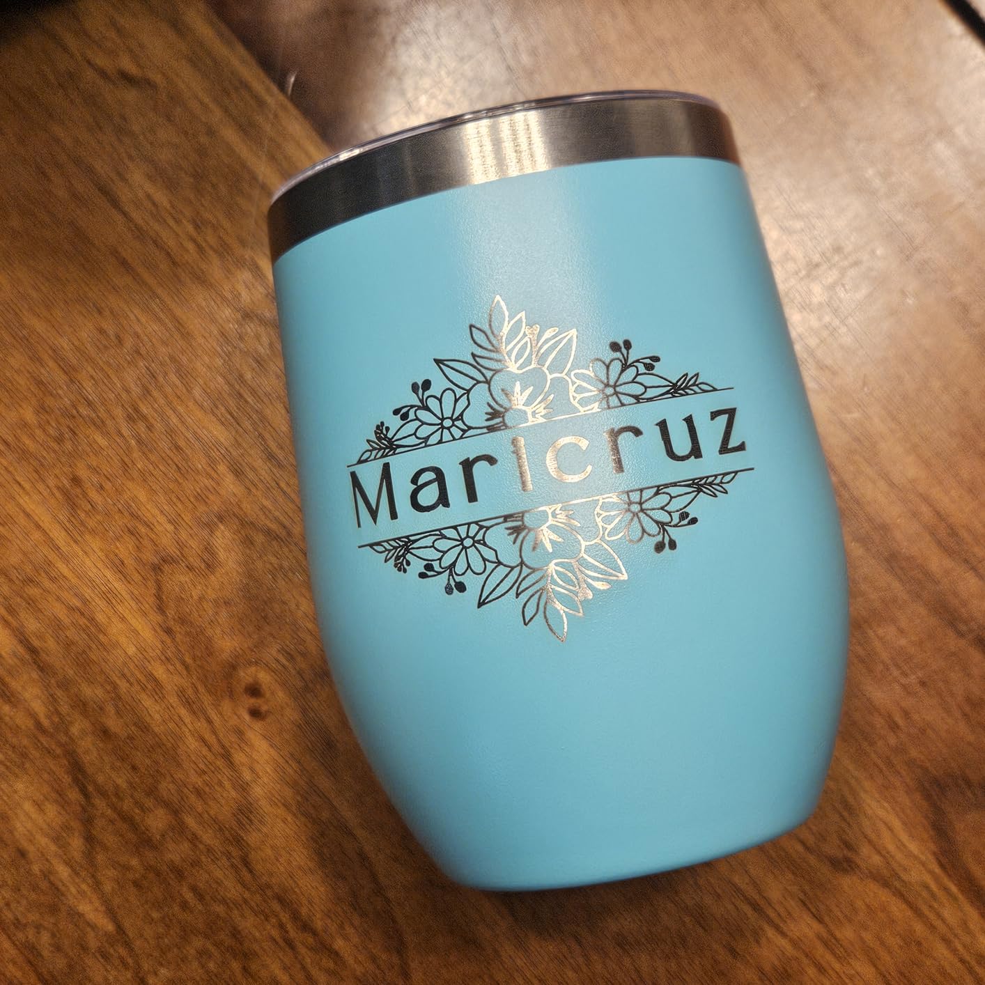 StarSpeed 12oz Wine Tumbler with lid, Stainless Steel Travel Mugs Stemless Double Wall Insulated Coffee Cup customer photo 2