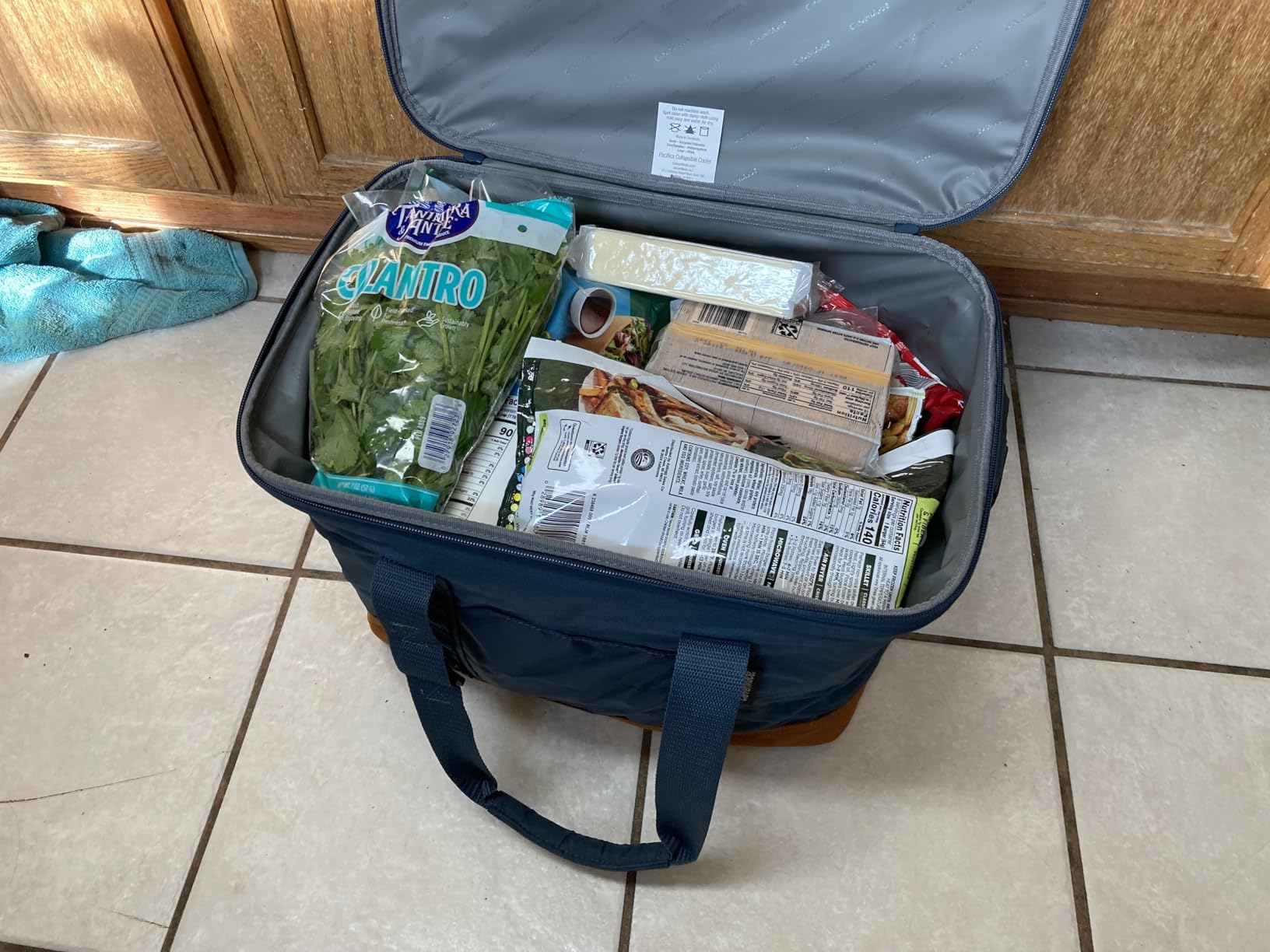 CleverMade Collapsible Insulated Cooler Bag - Leakproof Soft Cooler customer photo 1
