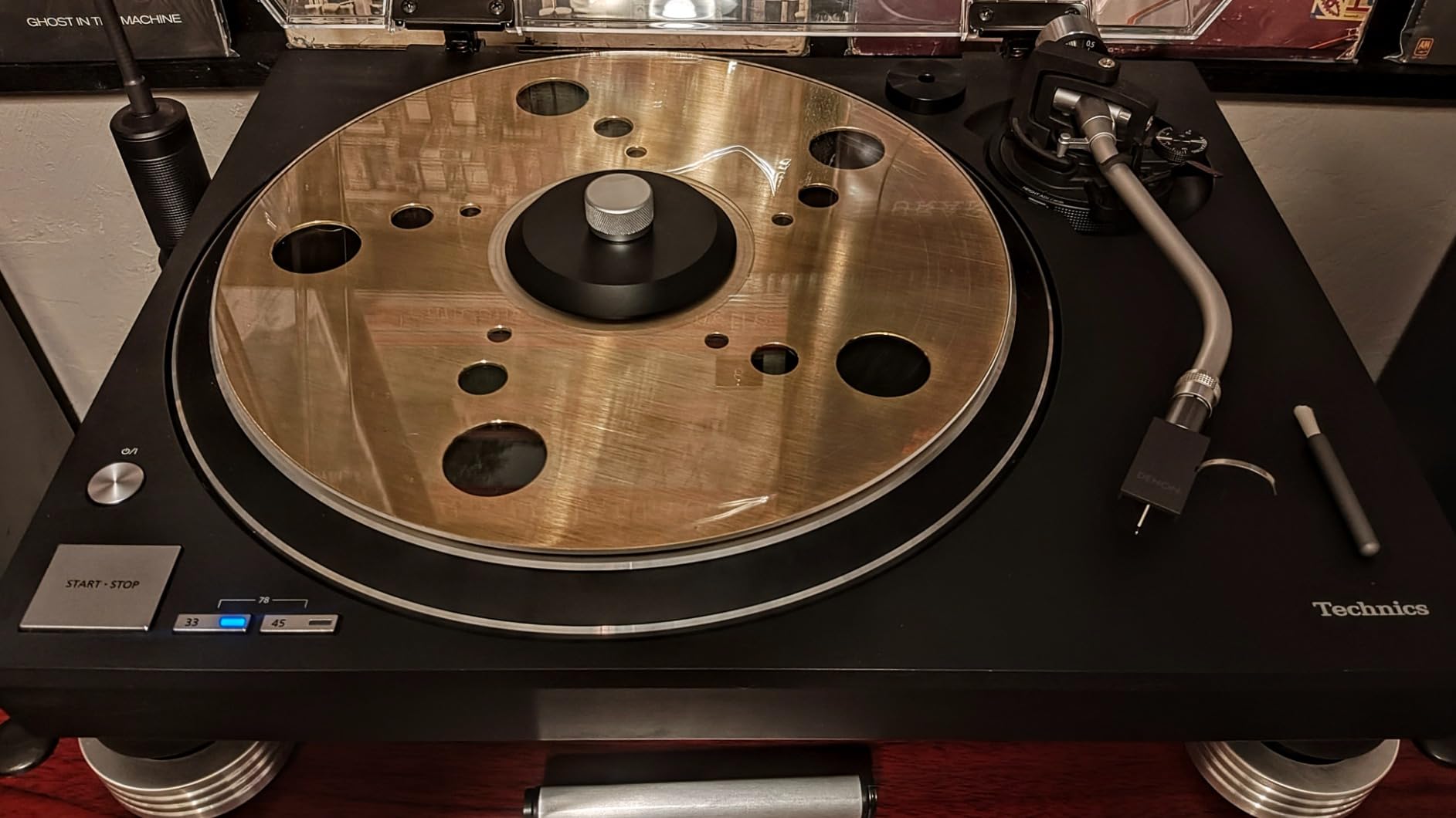 Technics SL-100C Premium Class HiFi Record Player with Coreless Direct Drive, Audiophile-Grade Cartridge and Auto-Lift Tonearm, Dustcover Included customer photo 2
