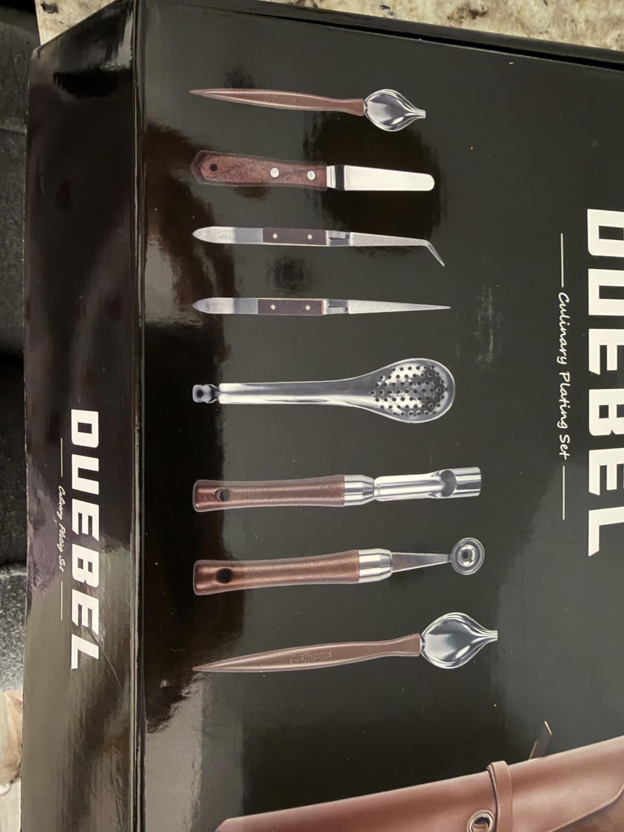 DUEBEL Professional Chef Plating Kit, 12 Piece Culinary Plating Set, Stainless Steel (12 Piece) customer photo 2