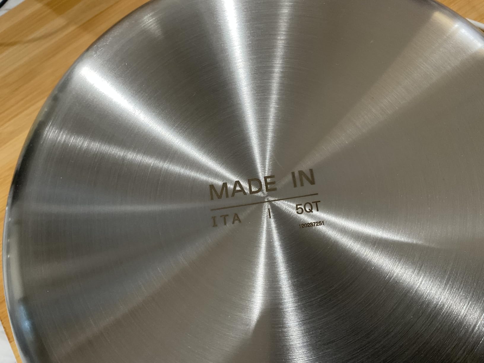 Made In Cookware 2 Quart Stainless Steel Saucier Pan | 5 Ply Stainless Clad | Professional Cookware | Crafted in Italy customer photo 1