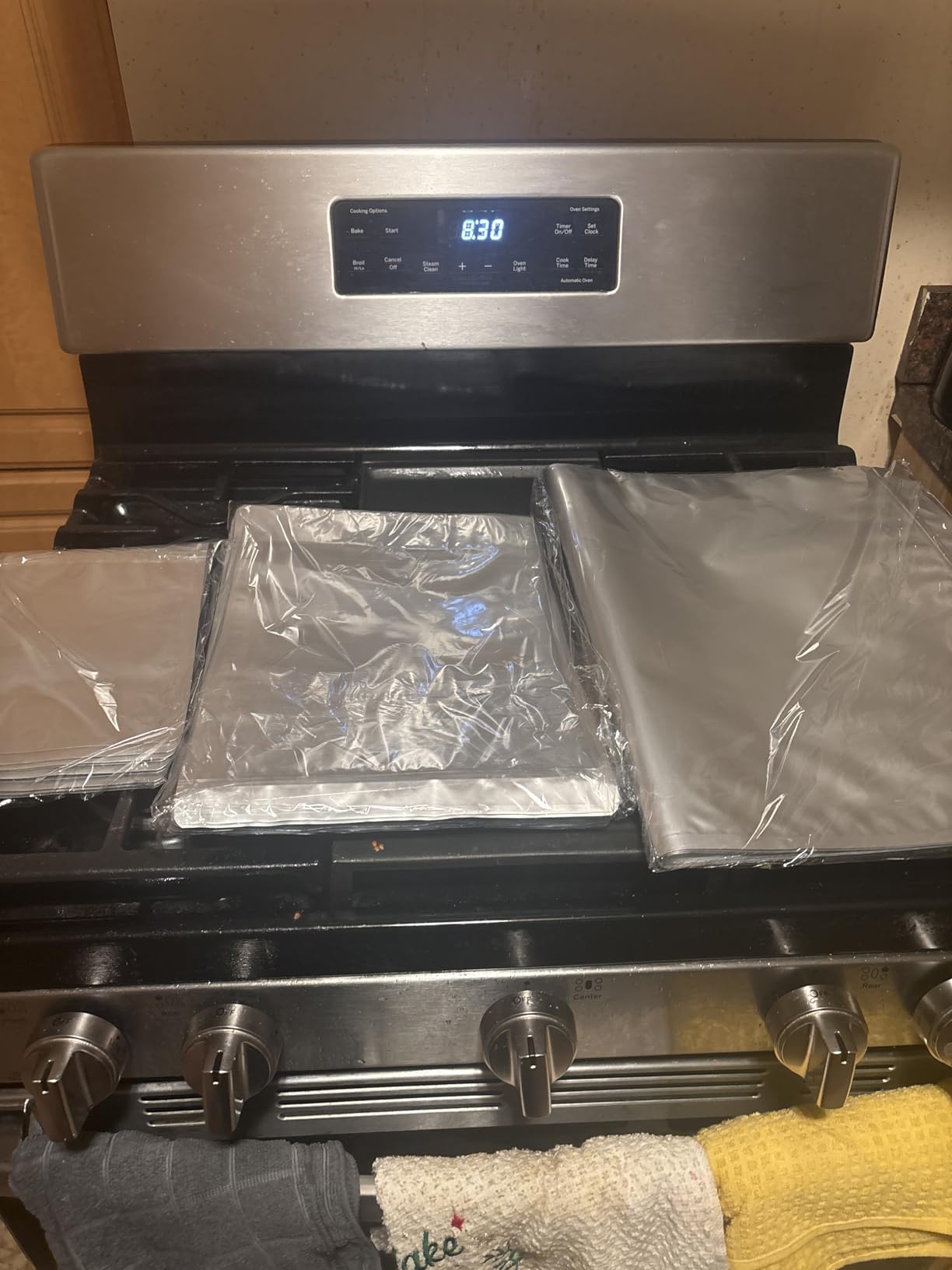 15 Mil 5 Gallon Mylar Bags for Food Storage with 2500cc Oxygen Absorbers - 55 Pack Mylar Bags Include 5 Gallon, 1 Gallon, 1 Quart, 100 Pcs Labels and 500cc Oxygen Absorbers customer photo 1