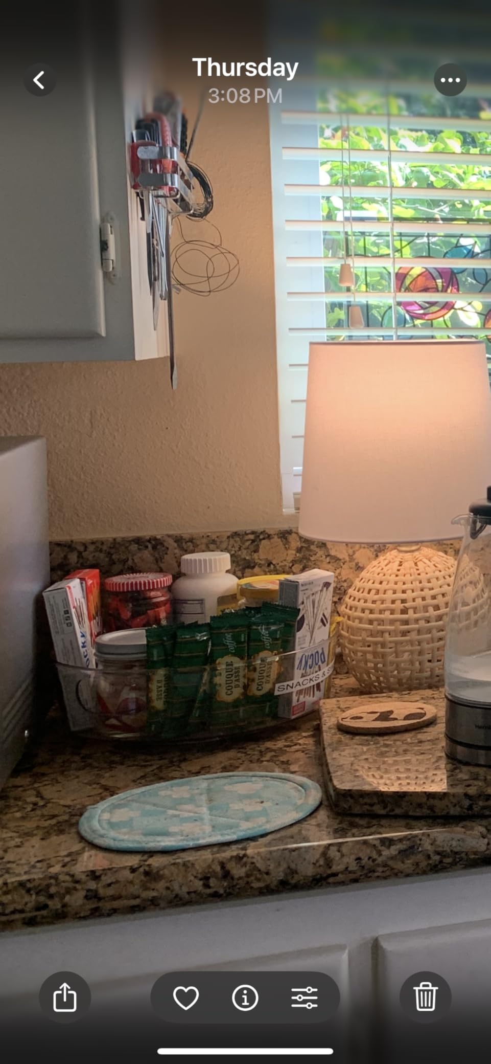 GUZON 4 Pack Lazy Susan Organizer for Cabinet, Upgraded 11.5