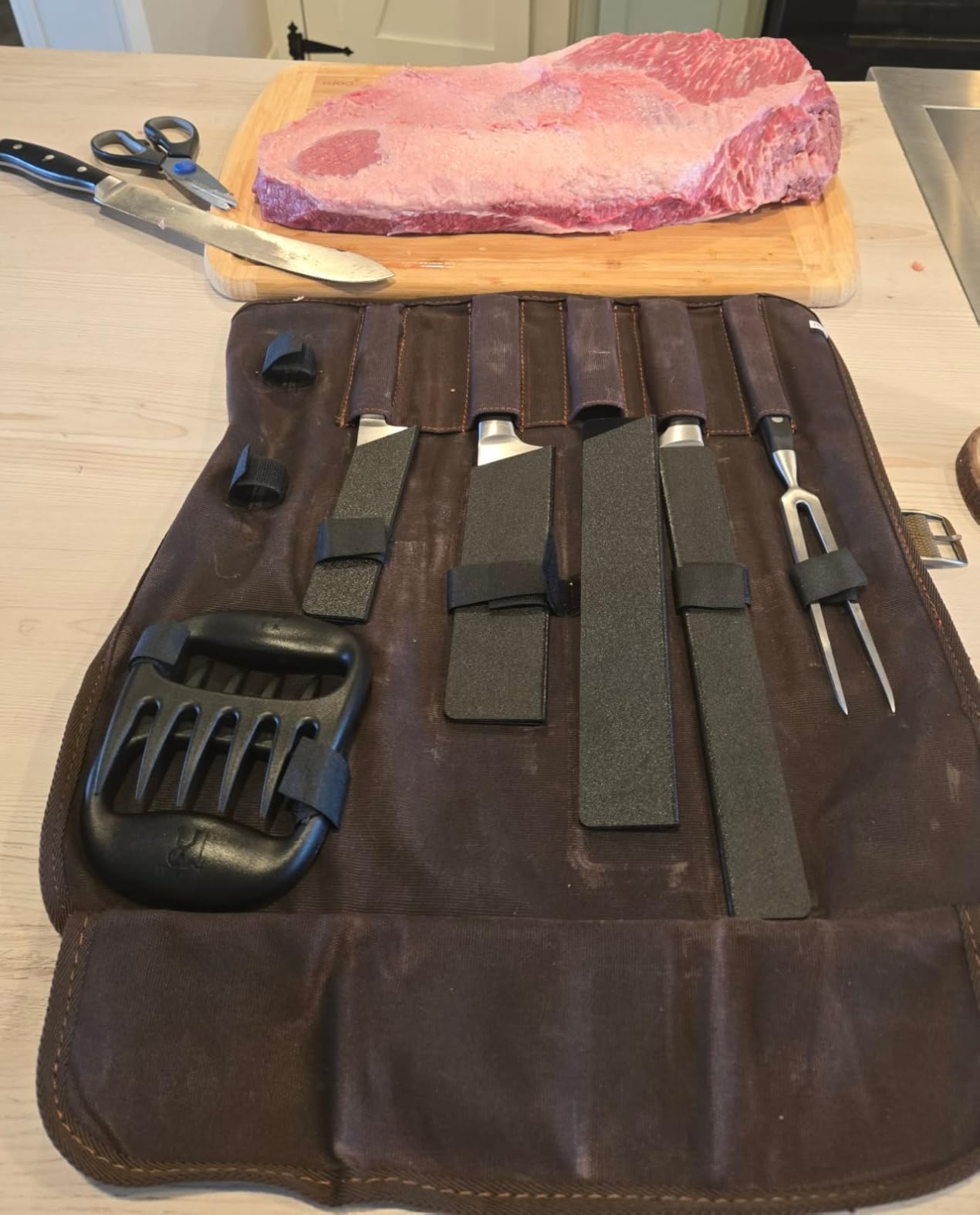 HENCKELS Forged Accent 9-pc Barbecue Carving Tool Set, Black - Premium Stainless Steel BBQ Tools with Carving Fork, Knife, and Accessories customer photo 1