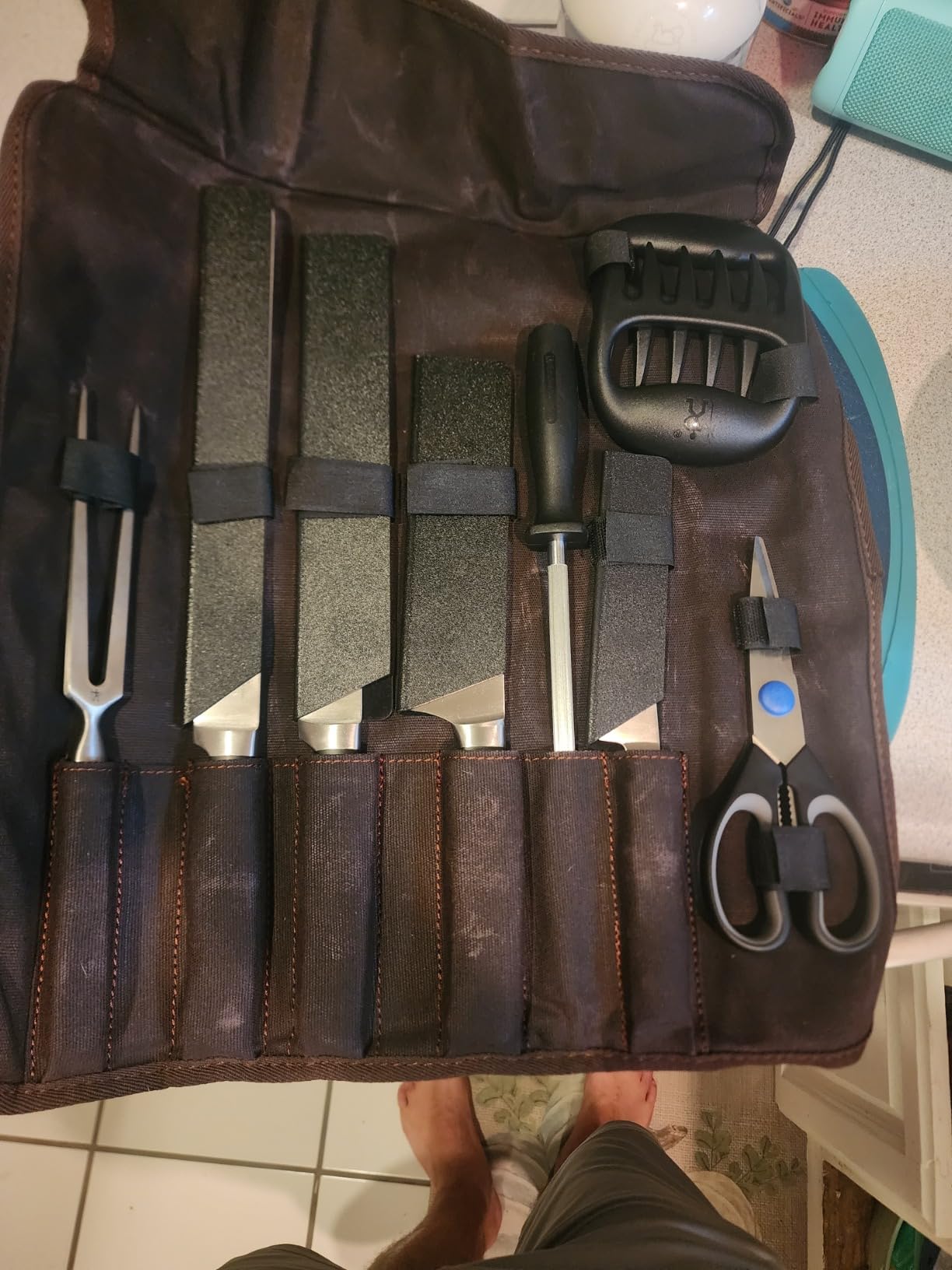 HENCKELS Forged Accent 9-pc Barbecue Carving Tool Set, Black - Premium Stainless Steel BBQ Tools with Carving Fork, Knife, and Accessories customer photo 2