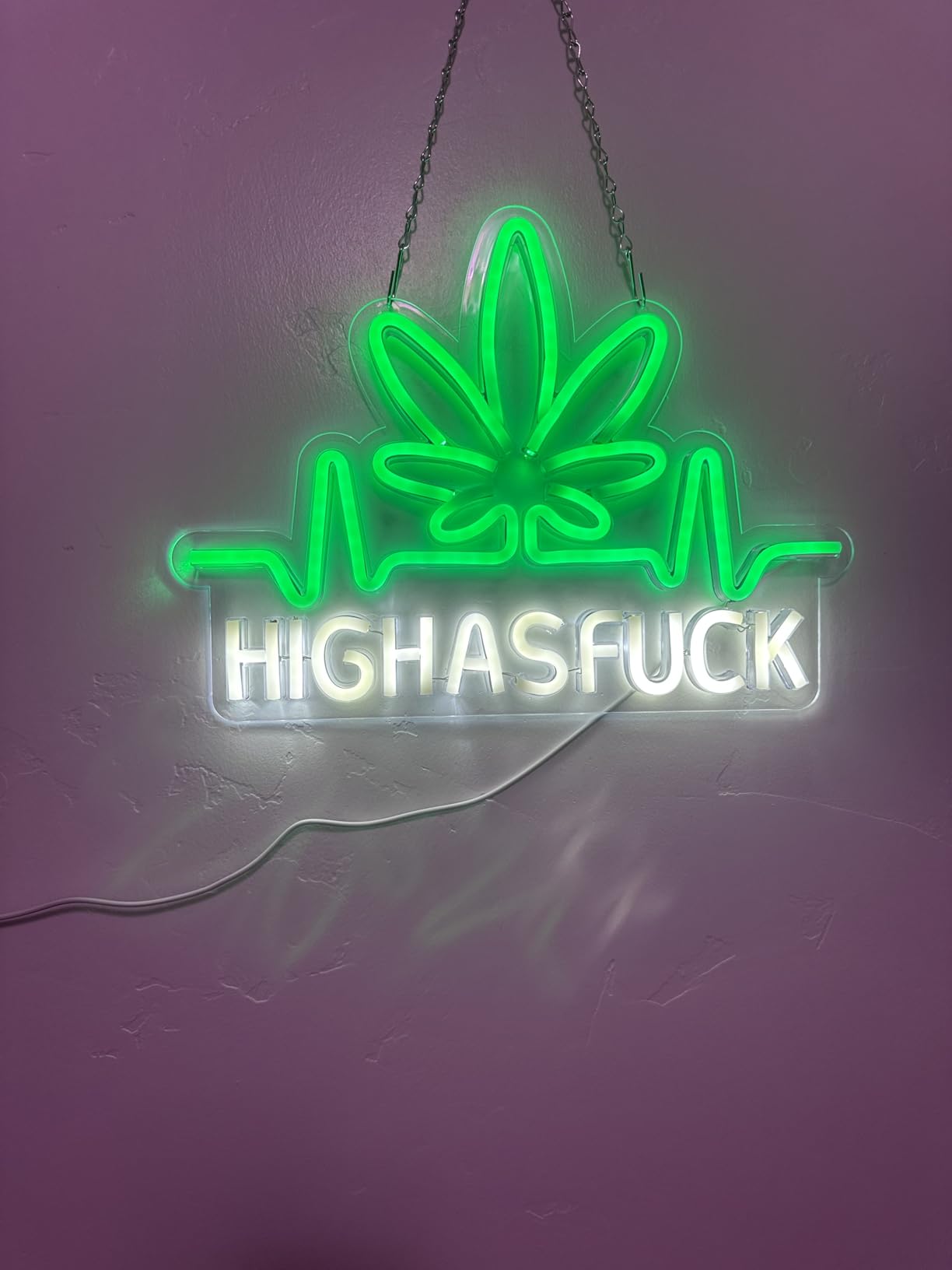 JFLLamp Crs LIGHT Neon Signs for Wall Decor Neon Lights for Bedroom Led Signs Suitable for Man Cave Bar Pub Restaurant Christmas Birthday Party Gift Led Art Wall Decorative Crs Light Bar Sign, 5V Usb Power, 17*11 Inch(Azure+red+white) customer photo 1