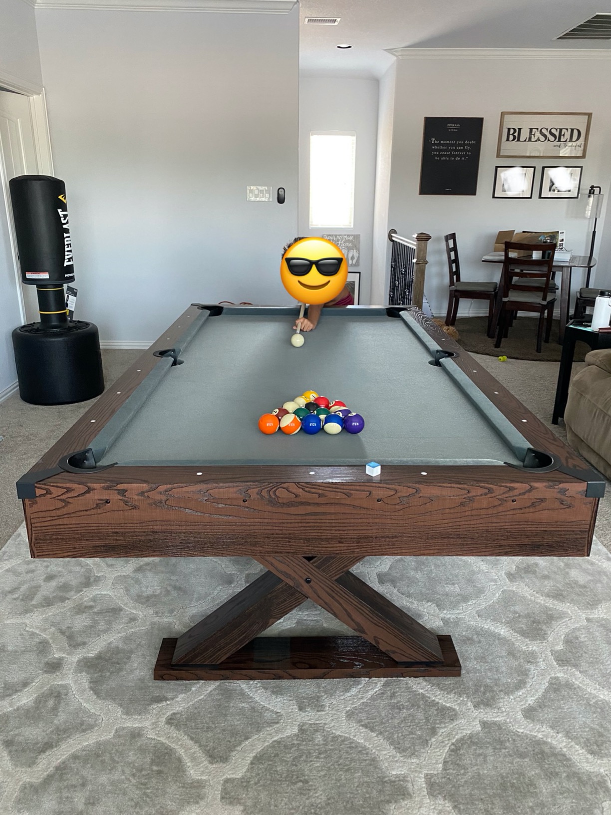 EastPoint Sports Dunhill Billiard Tables Bar-Size Pool Table - Perfect for Family Game Room, Adult Rrec Room, Basements, Man cave, or Garage customer photo 2