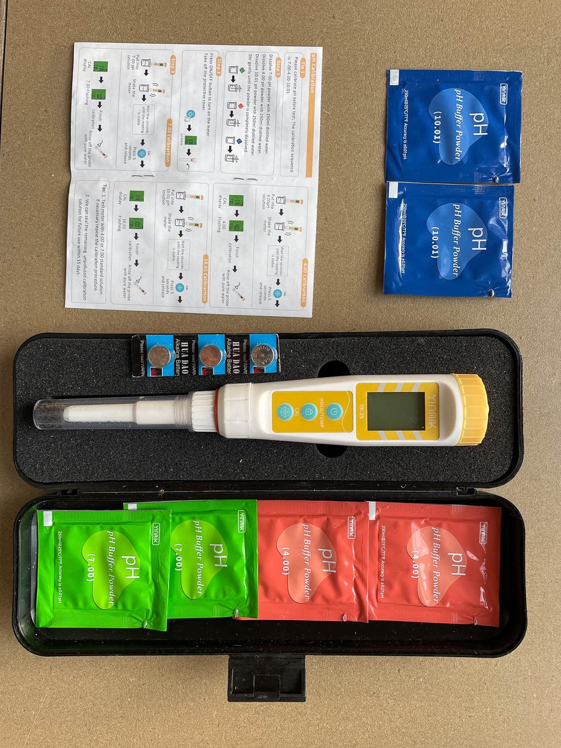 YINMIK Digital pH Meter for Food, pH Probe for Sourdough and Bread Dough, Checking The pH of Fermenting Sausages and Salami, Waterproof pH Tester for Solid and Liquid Soft Soil Sample customer photo 2