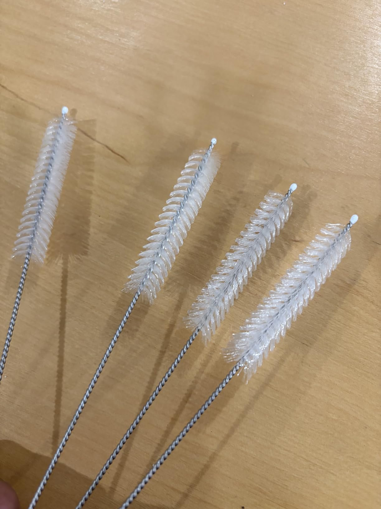 Angled Tips, 12 Pcs Wide Reusable Bubble Tea Straws with 4 Brushes - Multi Colors Jumbo Smoothie Straws, BPA FREE Plastic Straw for Bubble Tea (Tapioca, Pearls), Milkshakes customer photo 2