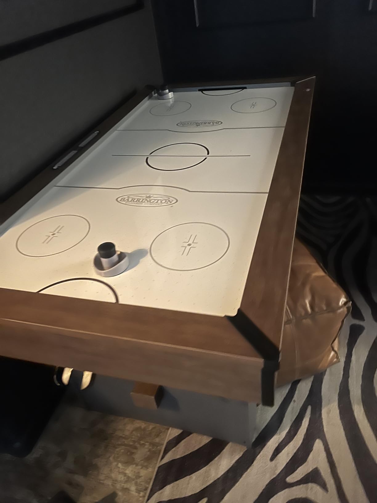 Barrington Billiards Air Hockey Table with Accessories, Perfect for Family Game Rooms customer photo 2