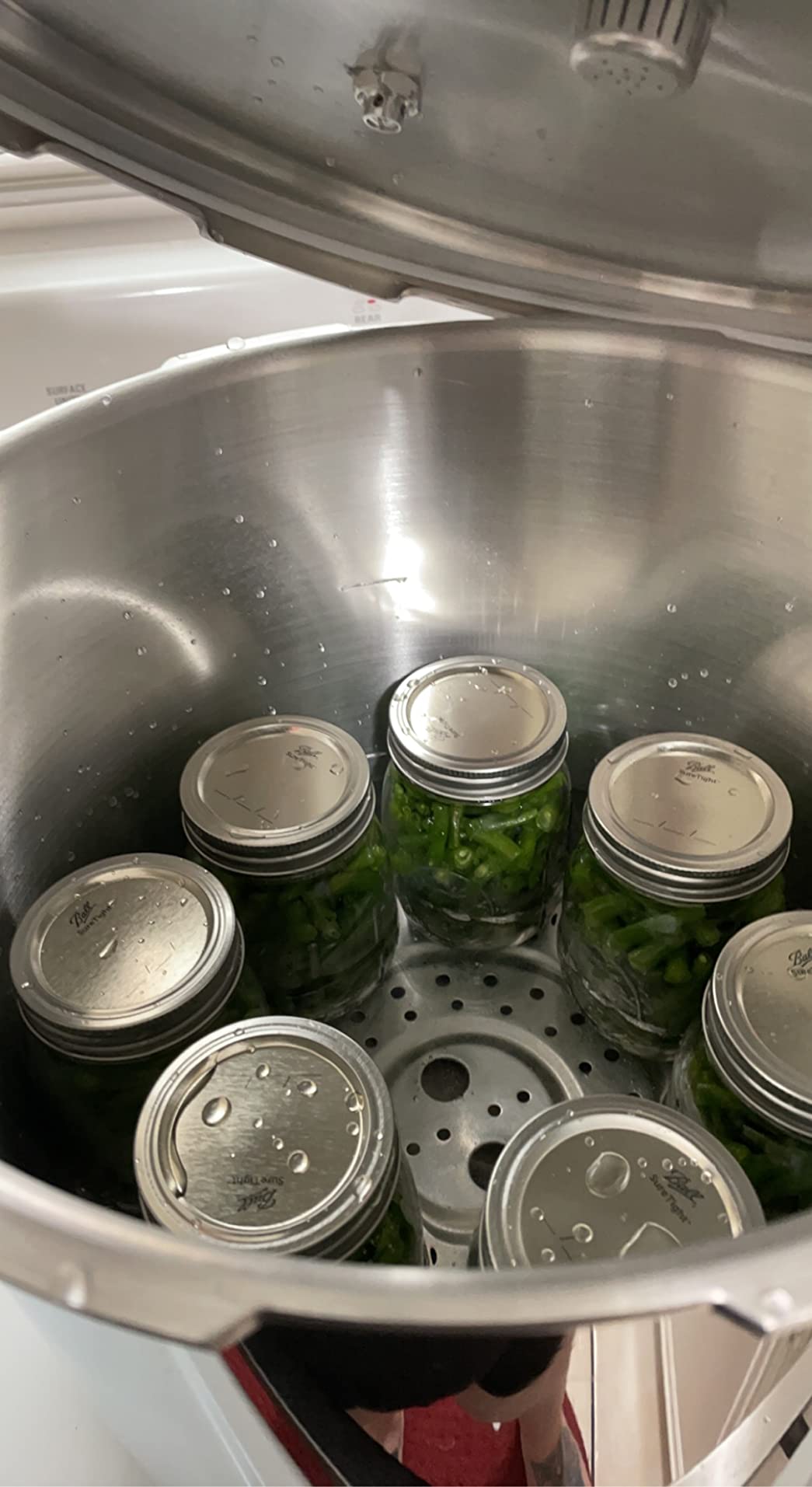 MIRRO 22qt Aluminum Pressure Canner with 3 Regulators & double Cooking Racks customer photo 1