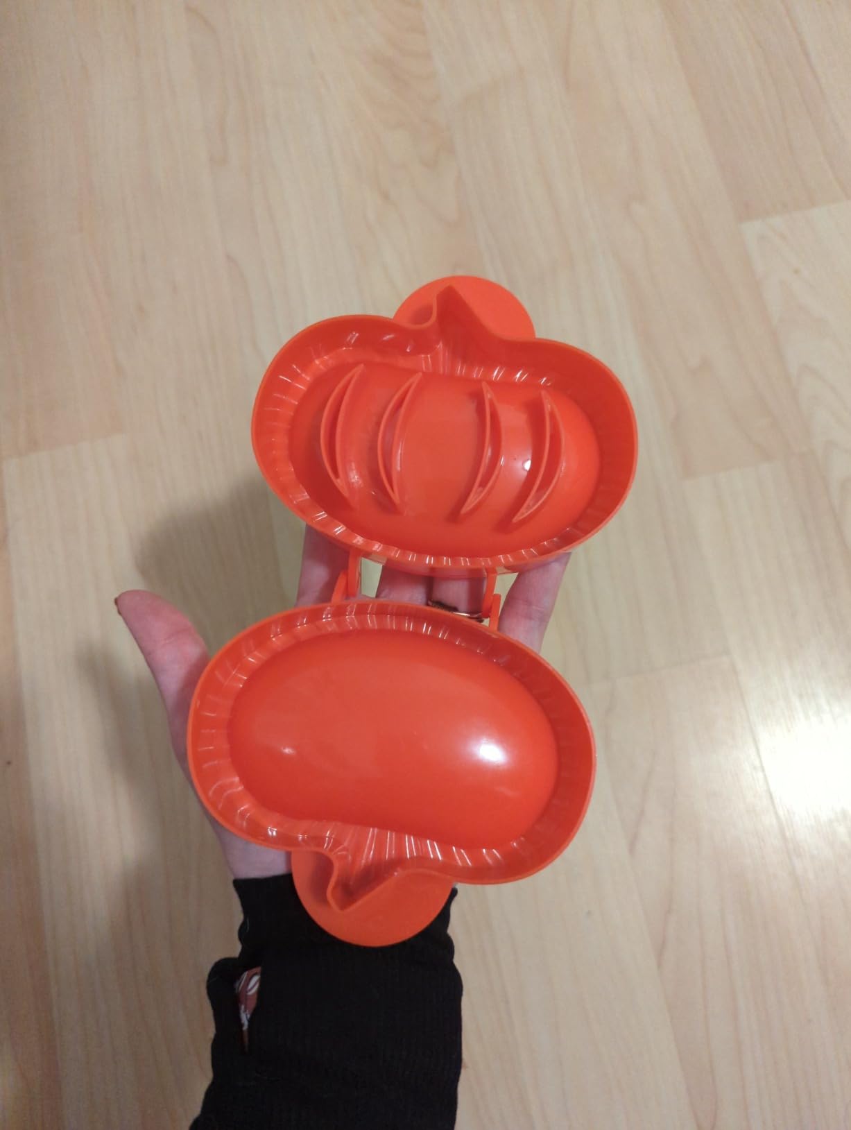 Classic Mini Hand Pie Molds Dough Press Pocket Pie Molds - One Press Hand Pie Maker for Halloween Christmas Various Themed Party Potluck (White) customer photo 1