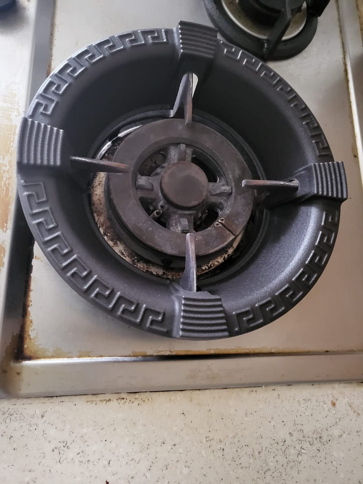 Cast Iron Wok Support Ring Stand Burner Ring for Gas Stove Rack Pot Holder Anti-skid customer photo 1