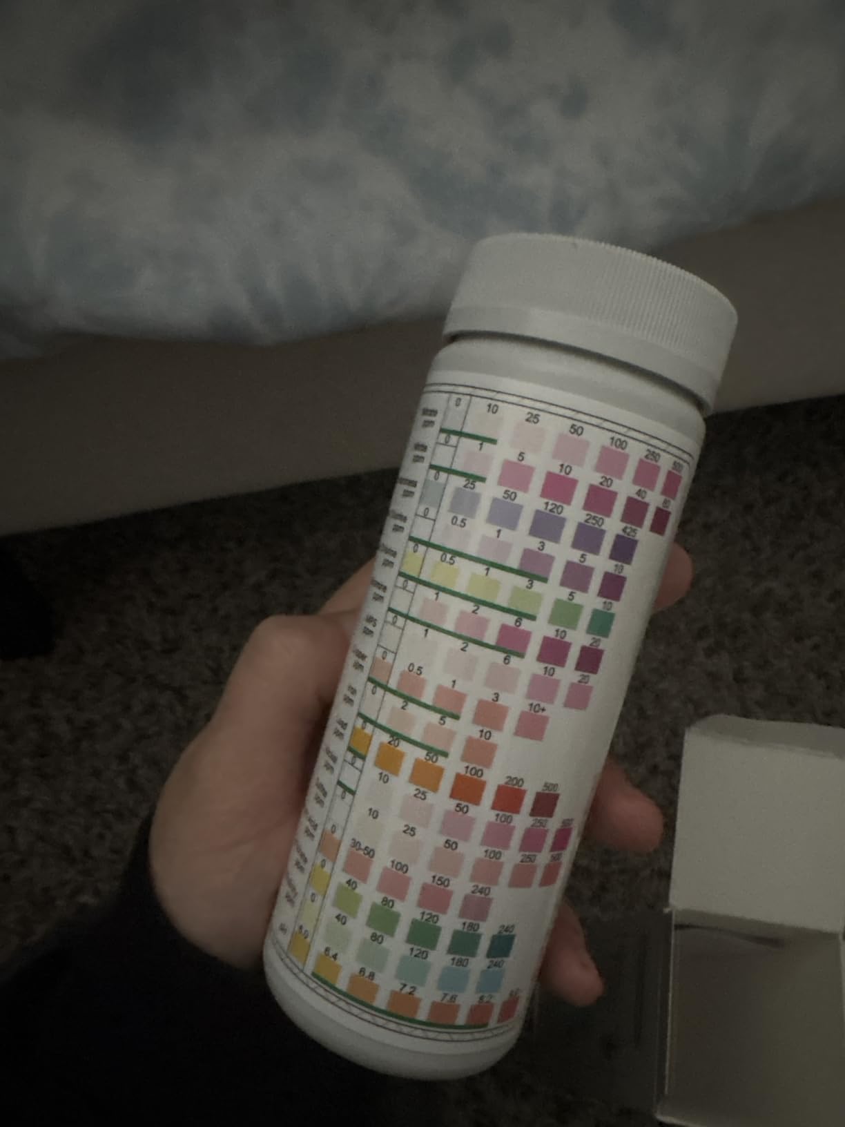 TESPERT Drinking Water Test Strips 125ct 16 in 1 - 30s Quick Screening for Hardness, pH, Iron, Nitrite, Copper, Chlorine, Lead, Alkalinity, Well, Tap, Home, City Water Testing customer photo 2