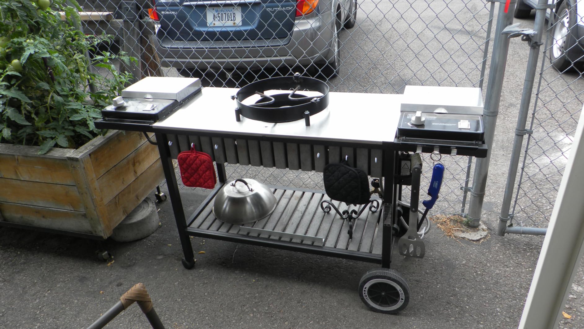 Cast Iron Propane Burner Head 60000 BTU with Brass Fitting Orifice (SH12RH - DIY Burner & Regulator) customer photo 2