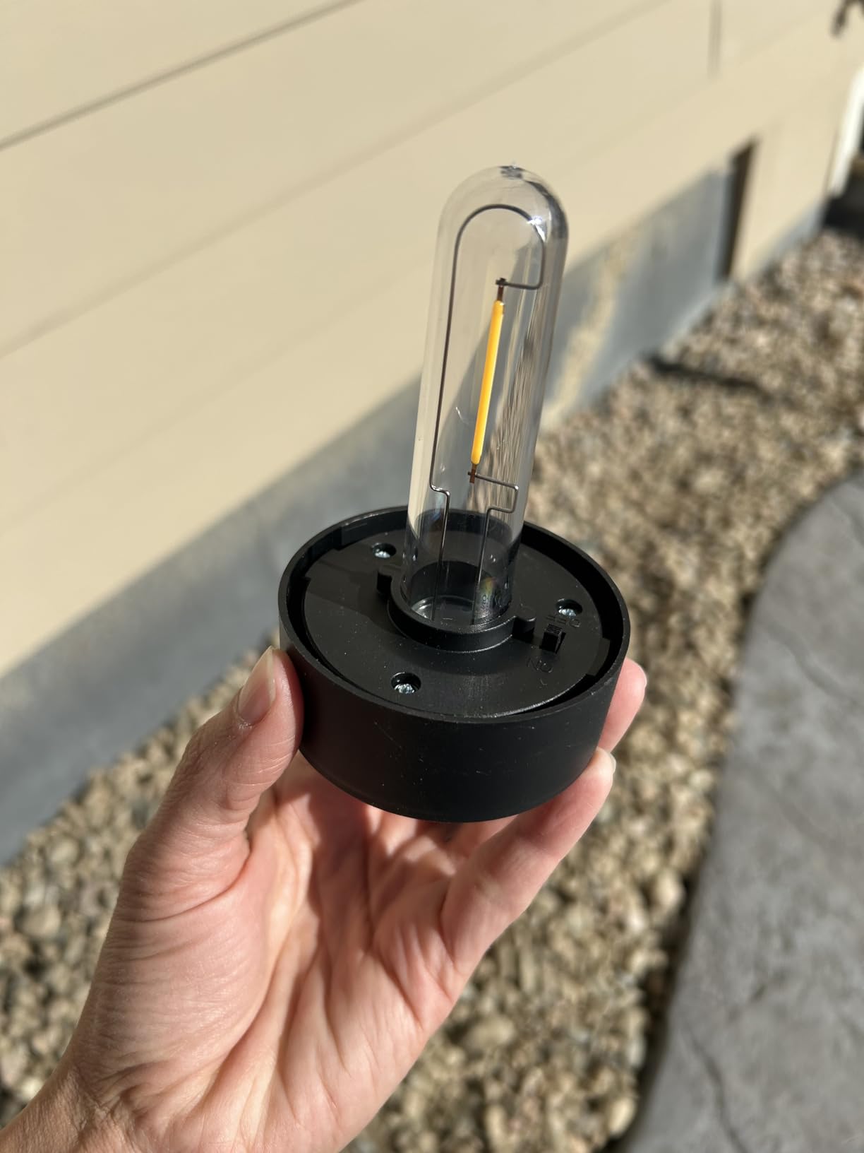 Mancra Solar Pathway Lights, 8 Pack LED Solar Lights Outdoor Waterproof, Glass Metal Garden Lighting for Yard Path Landscape Lawn Walkway Driveway, 3000K customer photo 2