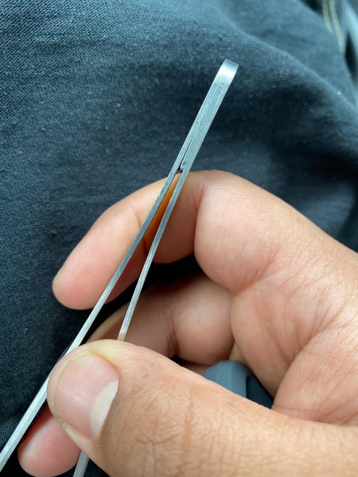 Gutsdoor 8 Inch Plating Tweezers Stainless Steel Precision Culinary Tweezer Black Kitchen Offset Tweezers Tongs customer photo 2